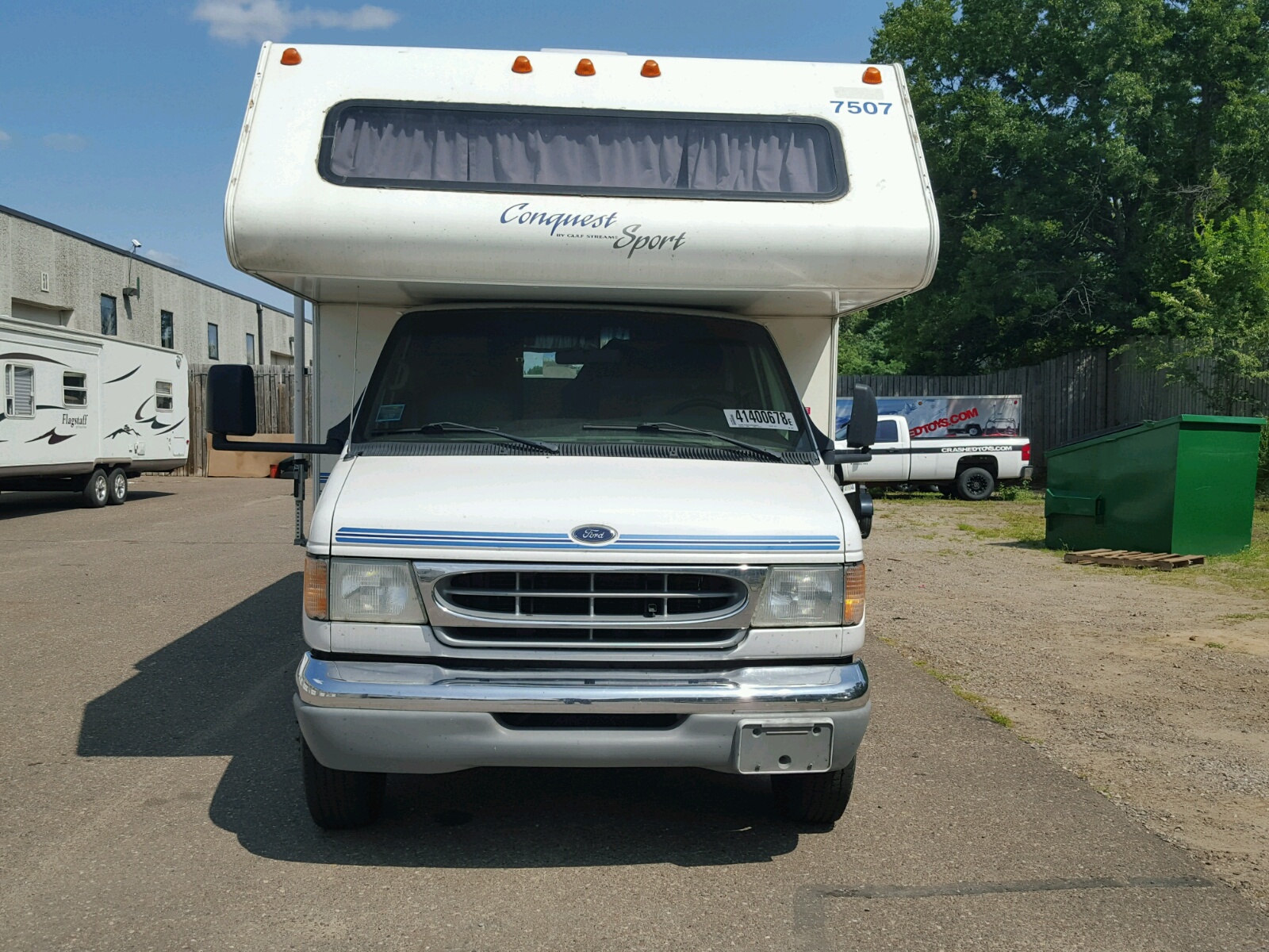 Salvage Motorcycles & Powersports - 2002 FORD ECONOLINE E450 SUPER DUTY ...