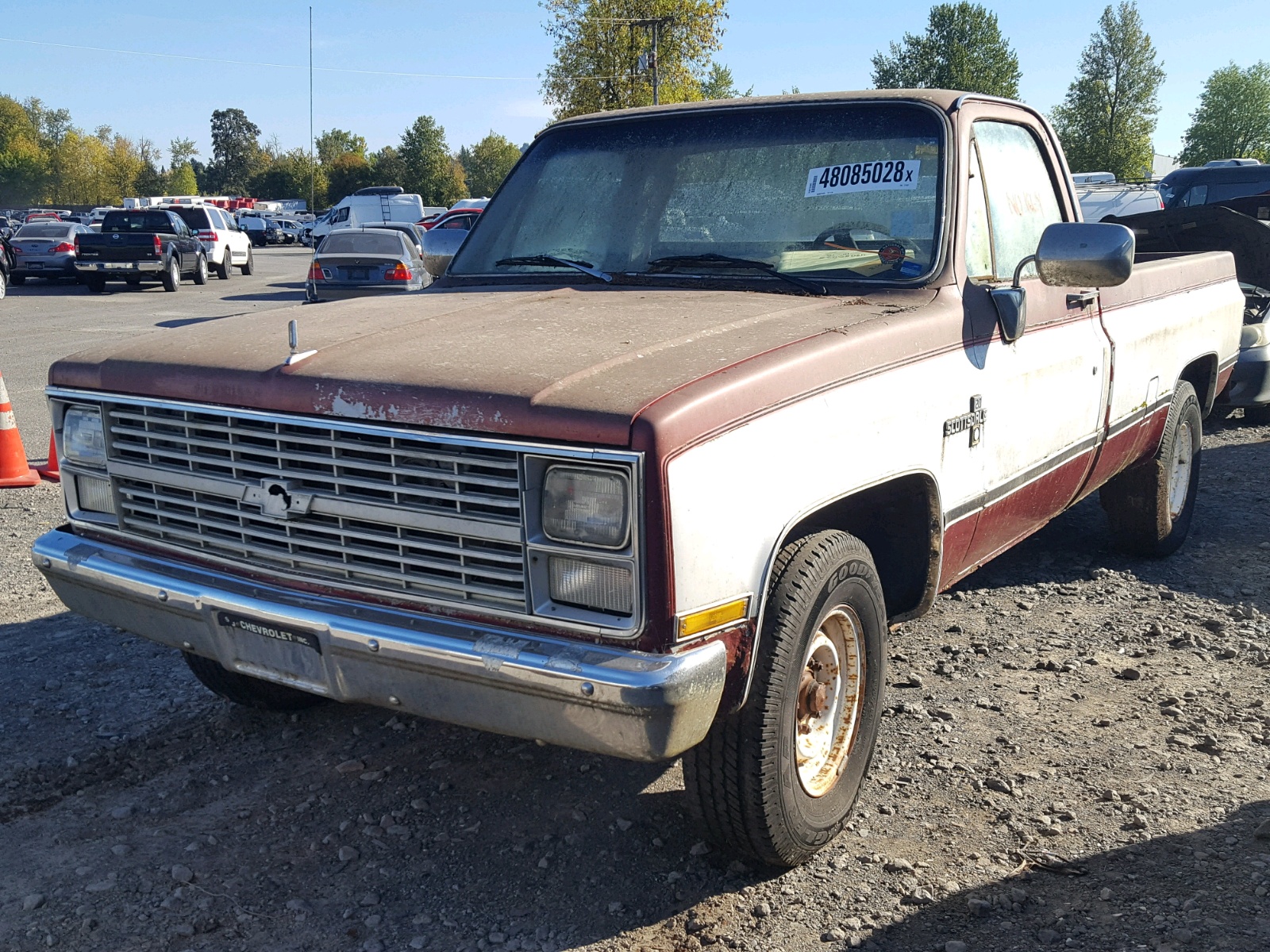 1984 Chevrolet C20 5.7L 8 in OR Portland North (2GCGC24M4E1117607) for Sale AutoBidMaster