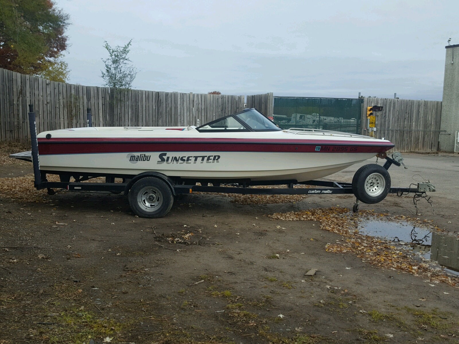 1995 Malibu Sunsetter Boat For Sale From Copart