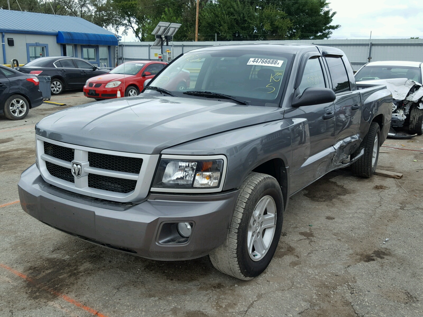 2011 Dodge Dakota SLT for sale at Copart Wichita, KS Lot 44766688
