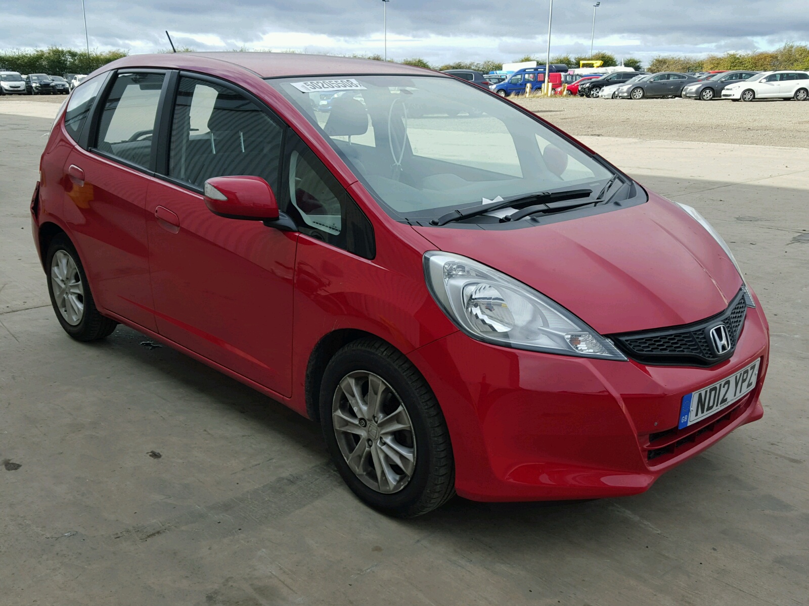 2012 Honda Jazz I-vte For Sale At Copart Uk - Salvage Car Auctions