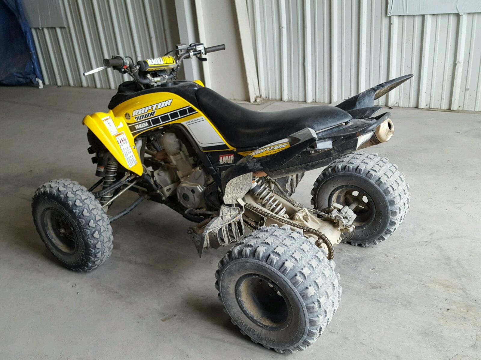 Salvage 2016 YAMAHA ATV for Auction