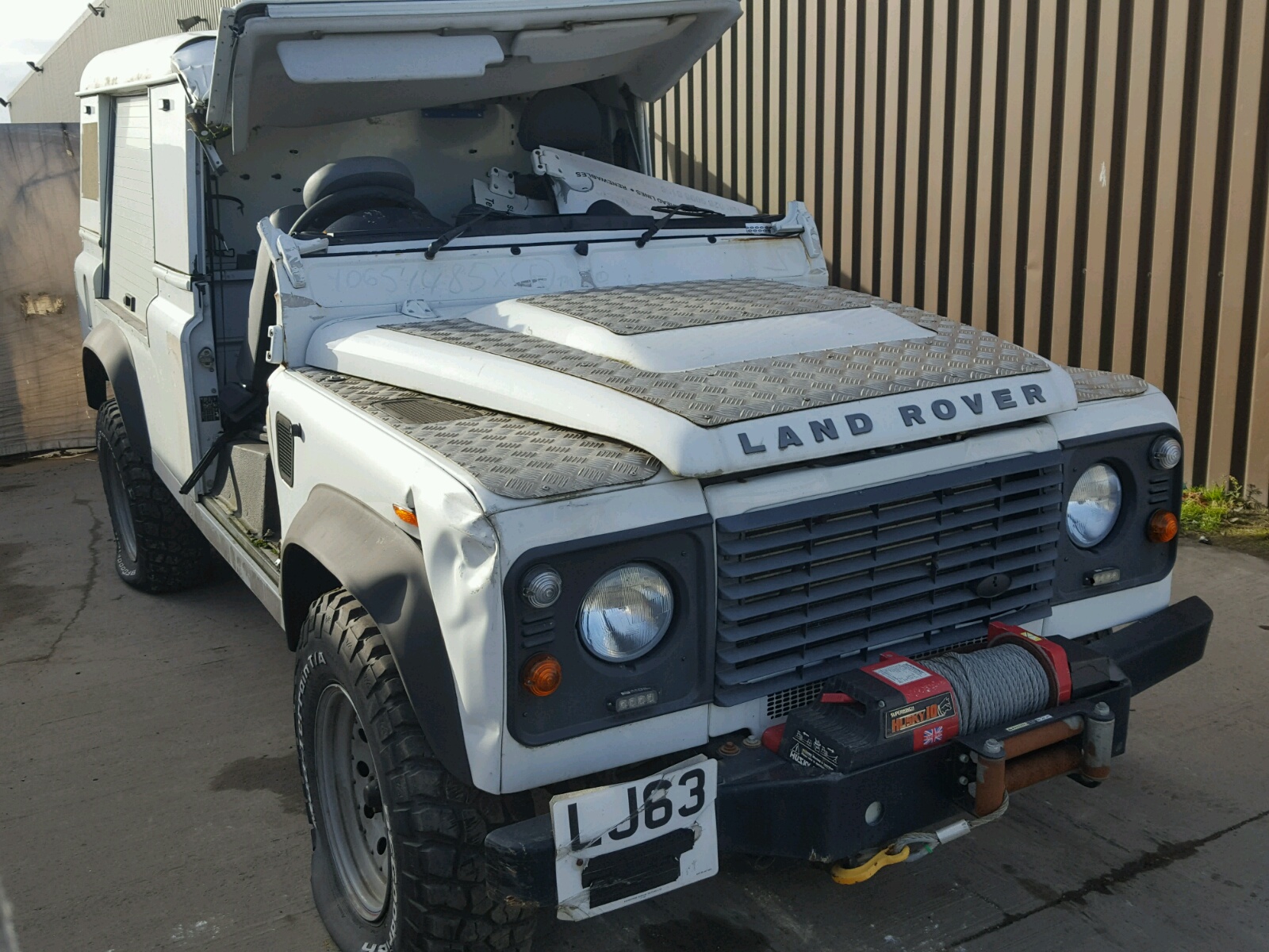 2013 LAND ROVER DEFENDER 1 for sale at Copart UK Salvage Car Auctions