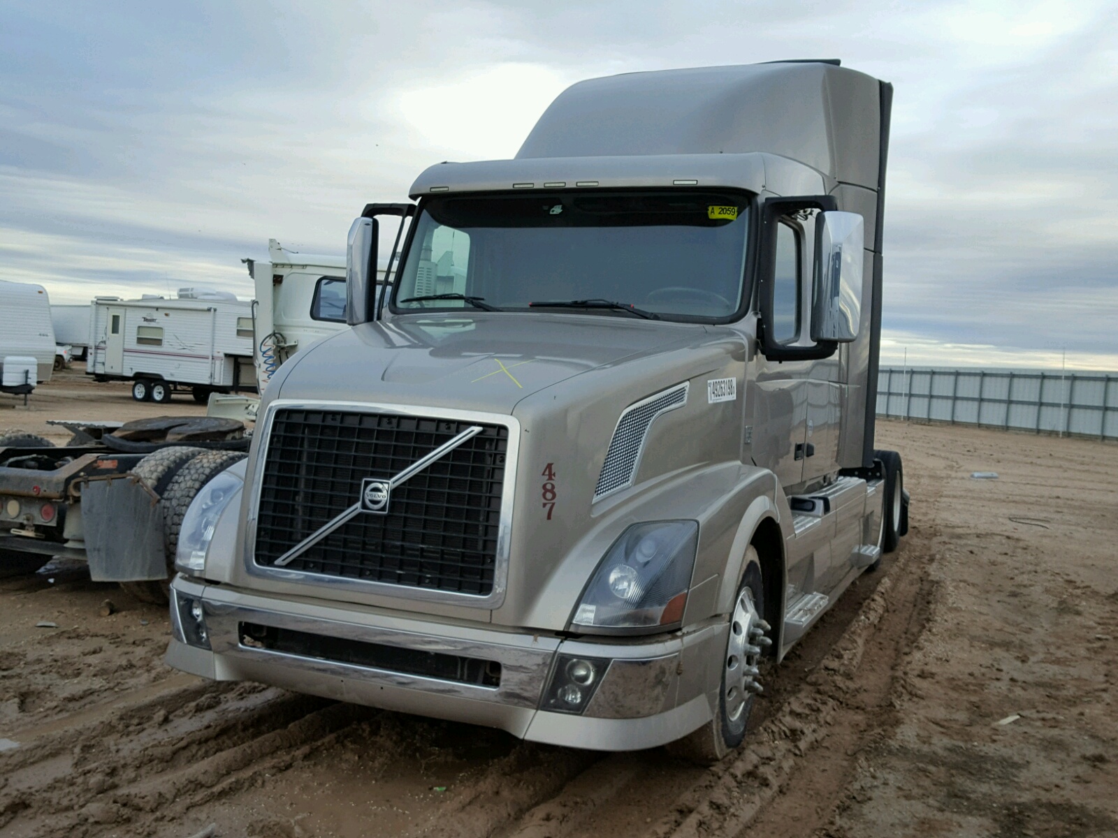 2013 Volvo VN VNL for sale at Copart Amarillo, TX Lot 49263198