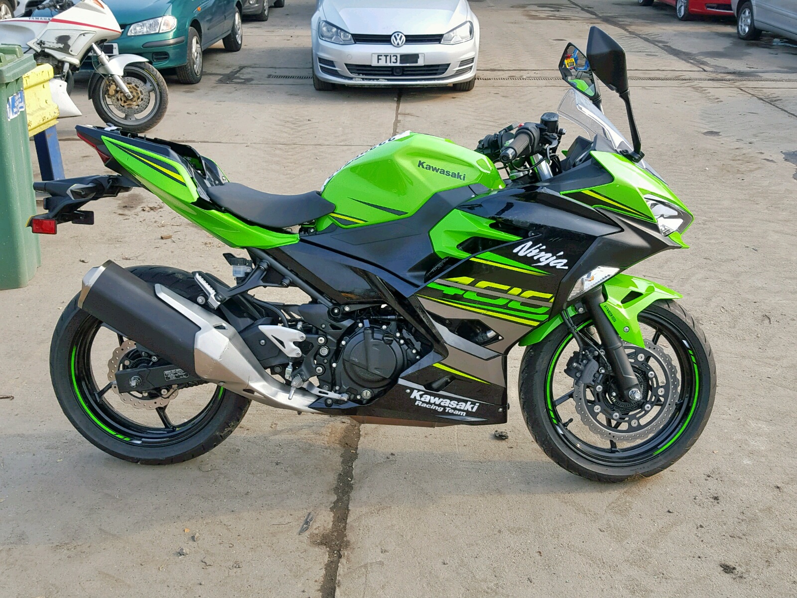 2018 KAWASAKI EX 400 GJF for sale at Copart UK - Salvage Car Auctions