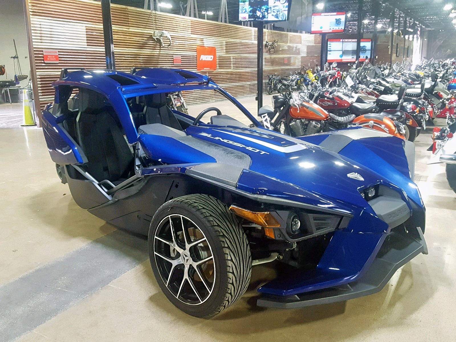 2018 Polaris Slingshot for sale at Copart Dallas, TX Lot 54547088