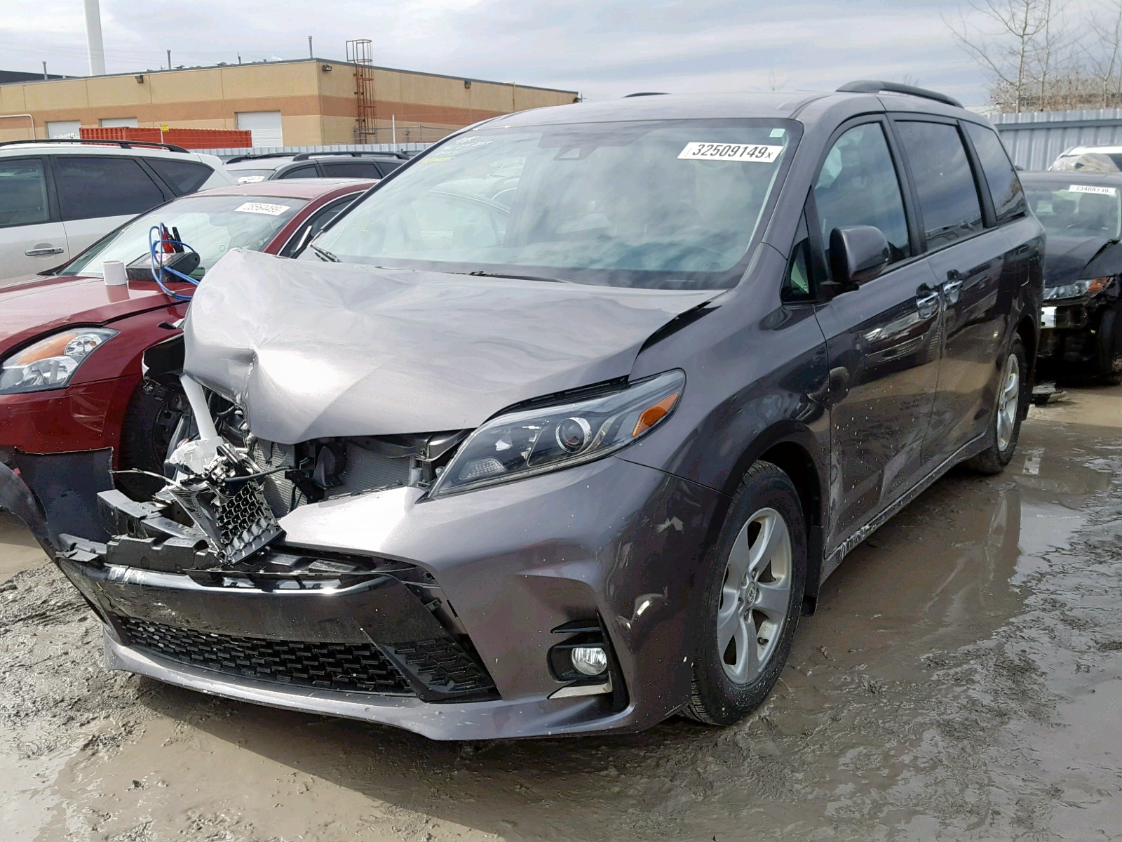 2019 TOYOTA SIENNA SE for Sale | ON - TORONTO - Vehicle at Copart Canada