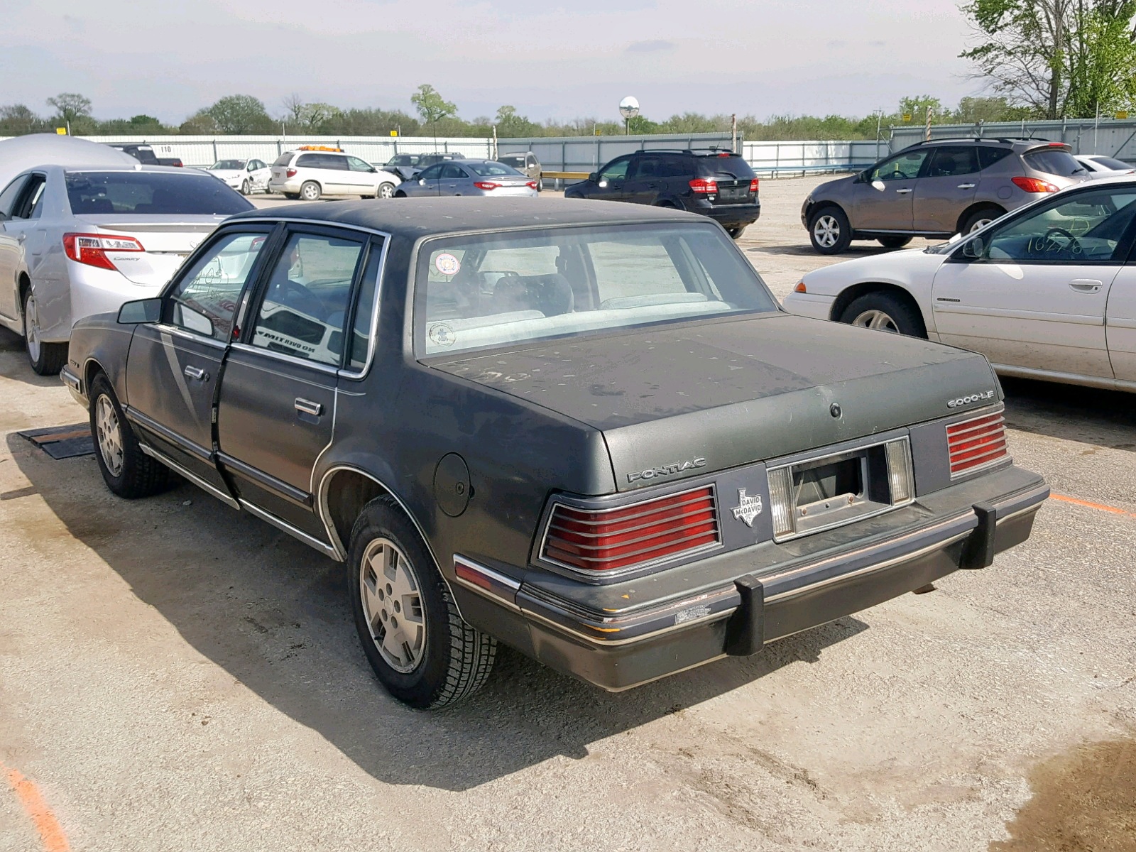 1983 PONTIAC 6000 LE for Sale | KS - WICHITA | Mon. May 06, 2019 - Used ...