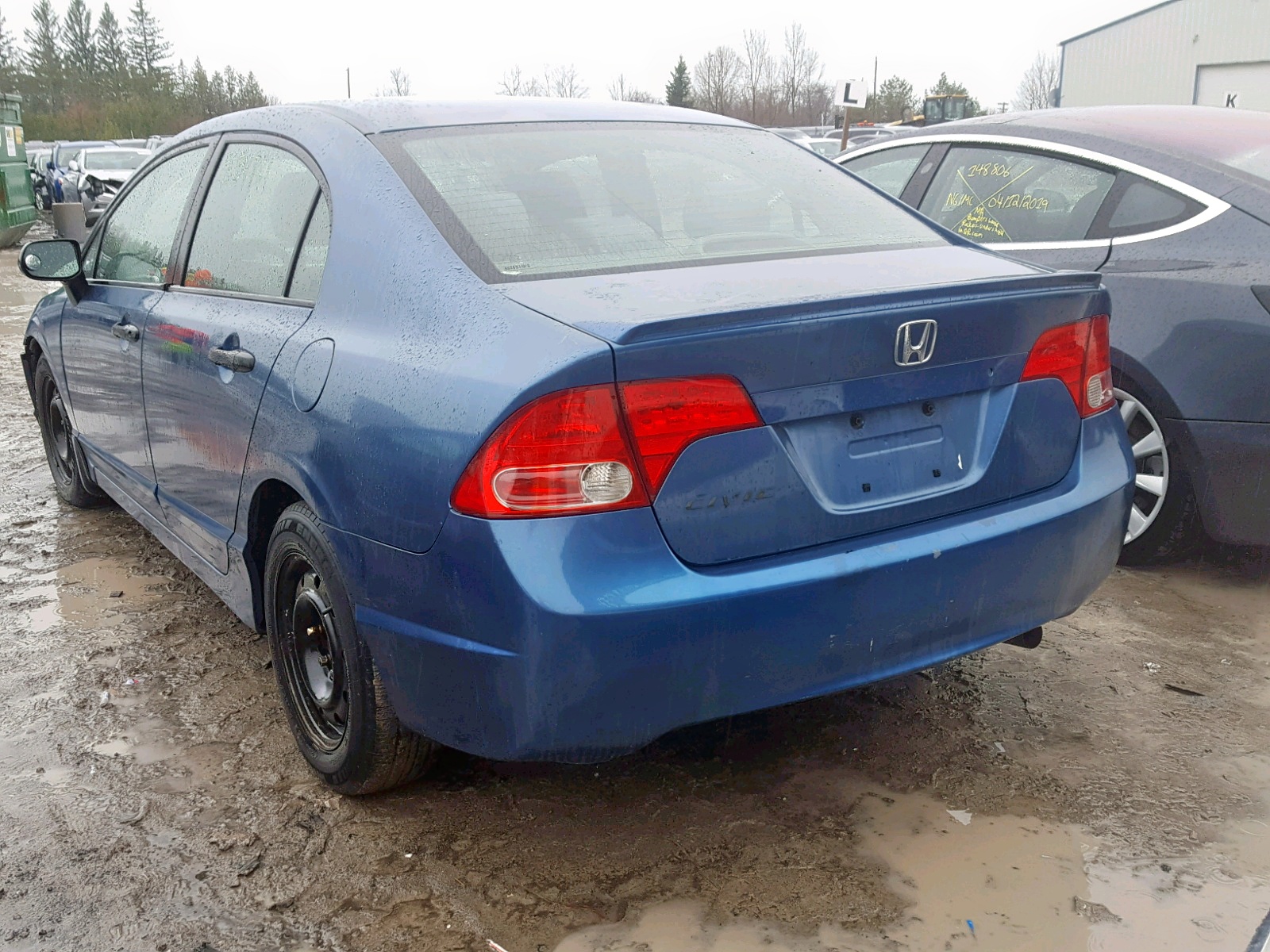 2008 HONDA CIVIC DX-G for Sale | ON - TORONTO - Vehicle at Copart Canada