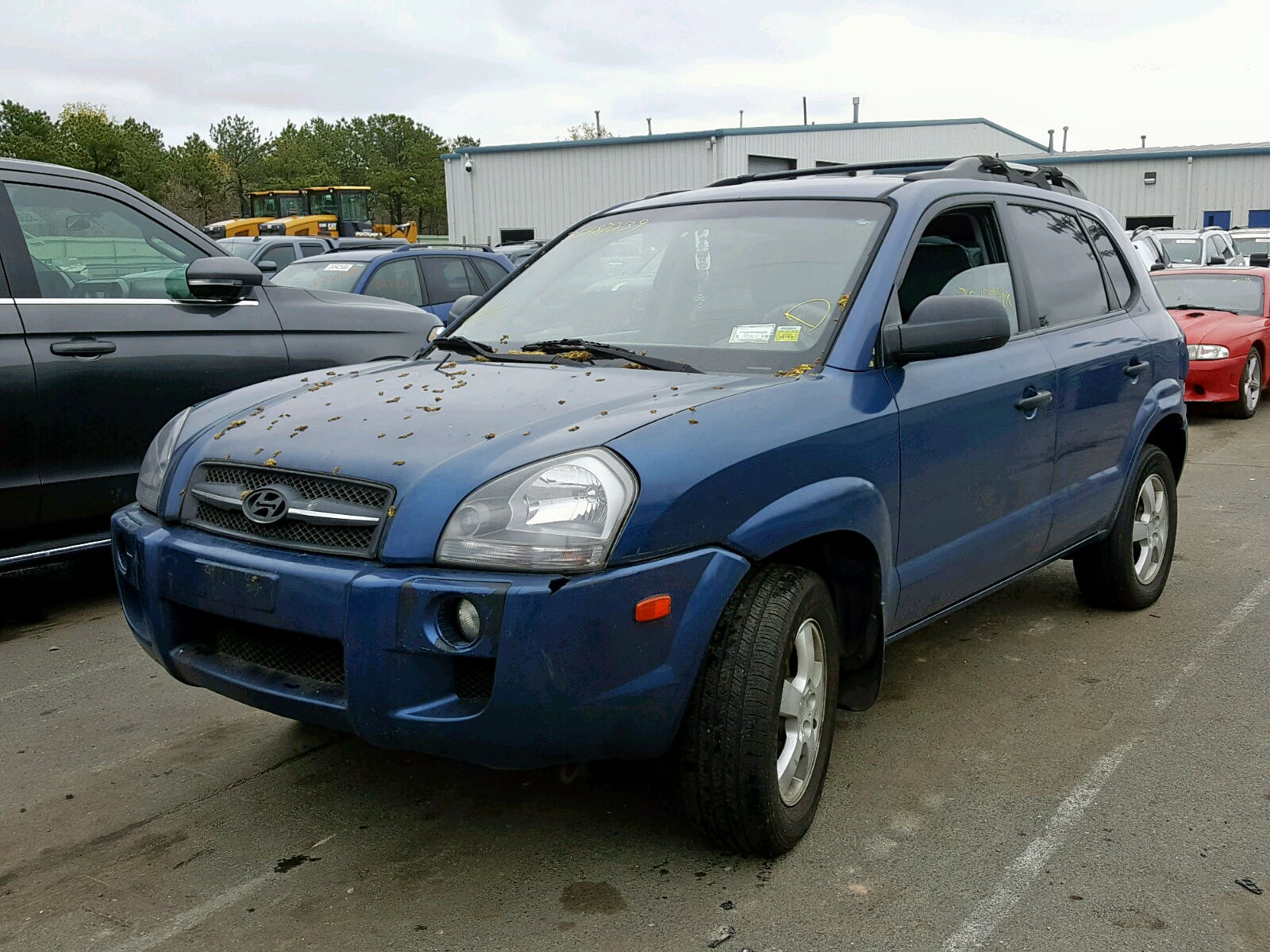 2008 hyundai tucson gls