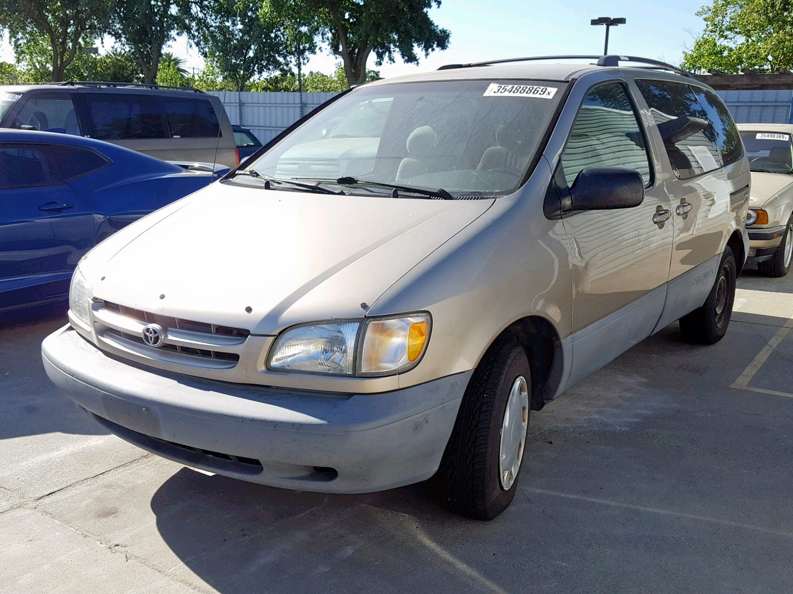 2000 TOYOTA SIENNA LE for Sale | CA - SO SACRAMENTO | Mon. Jul 01, 2019 ...