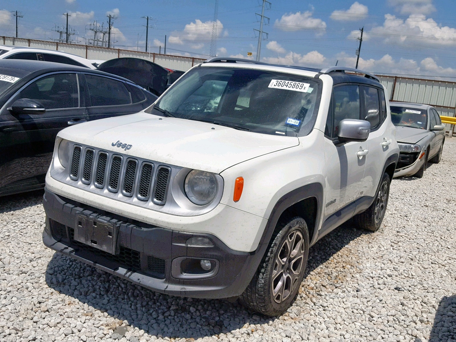 Jeep Renegade темно синий