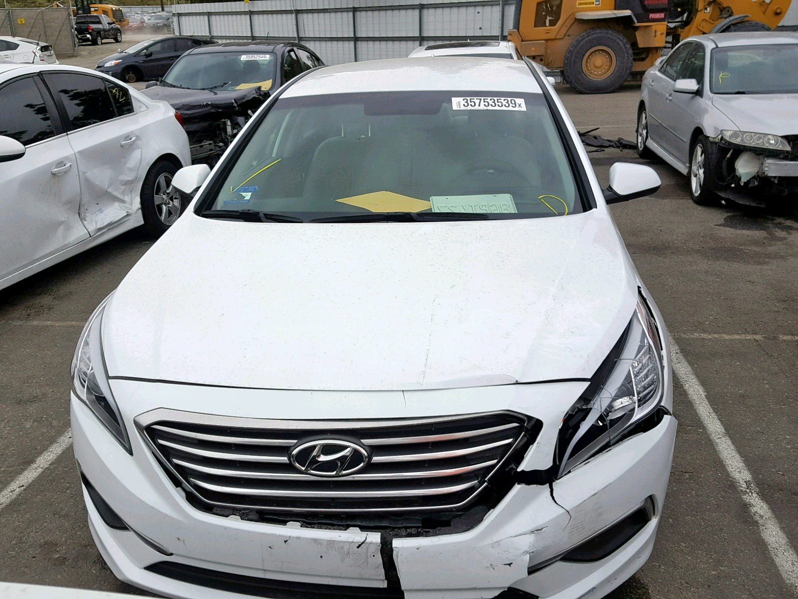 2017 Hyundai Sonata Se VIN: 5NPE24AFXHH457858 Lot: 35753539