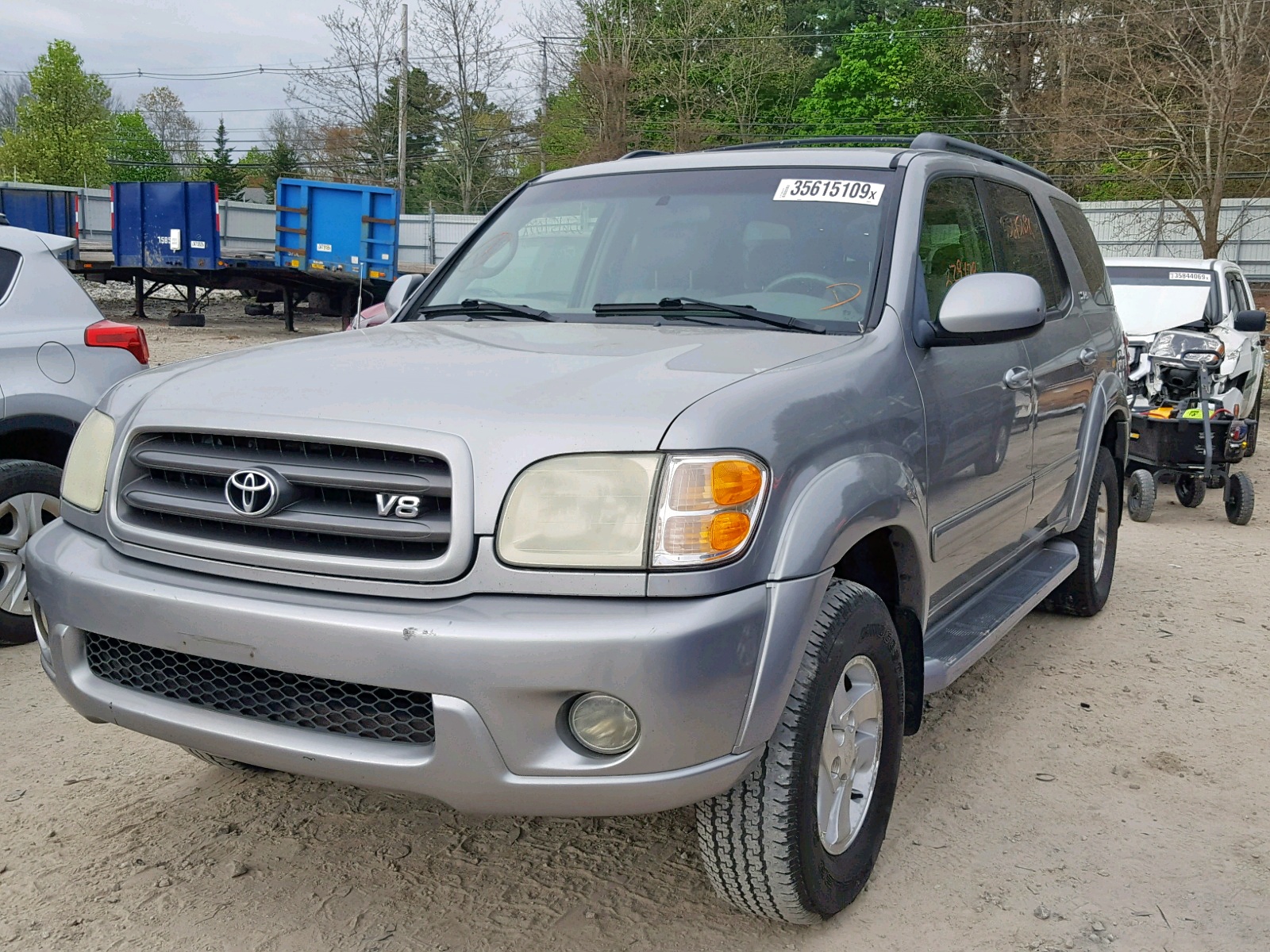 2004 TOYOTA SEQUOIA SR5 for Sale | MA - SOUTH BOSTON | Mon. Jul 01 ...