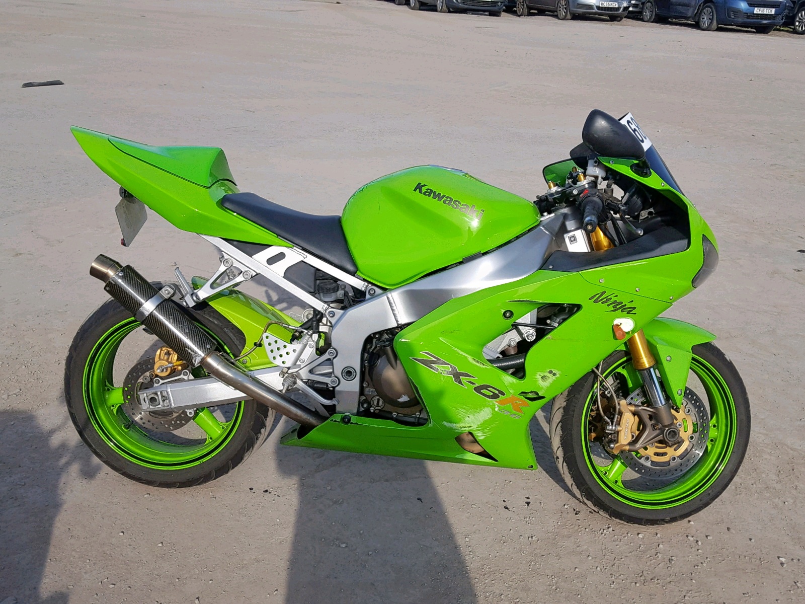 2004 KAWASAKI ZX 636 B2H for sale at Copart UK - Salvage Car Auctions