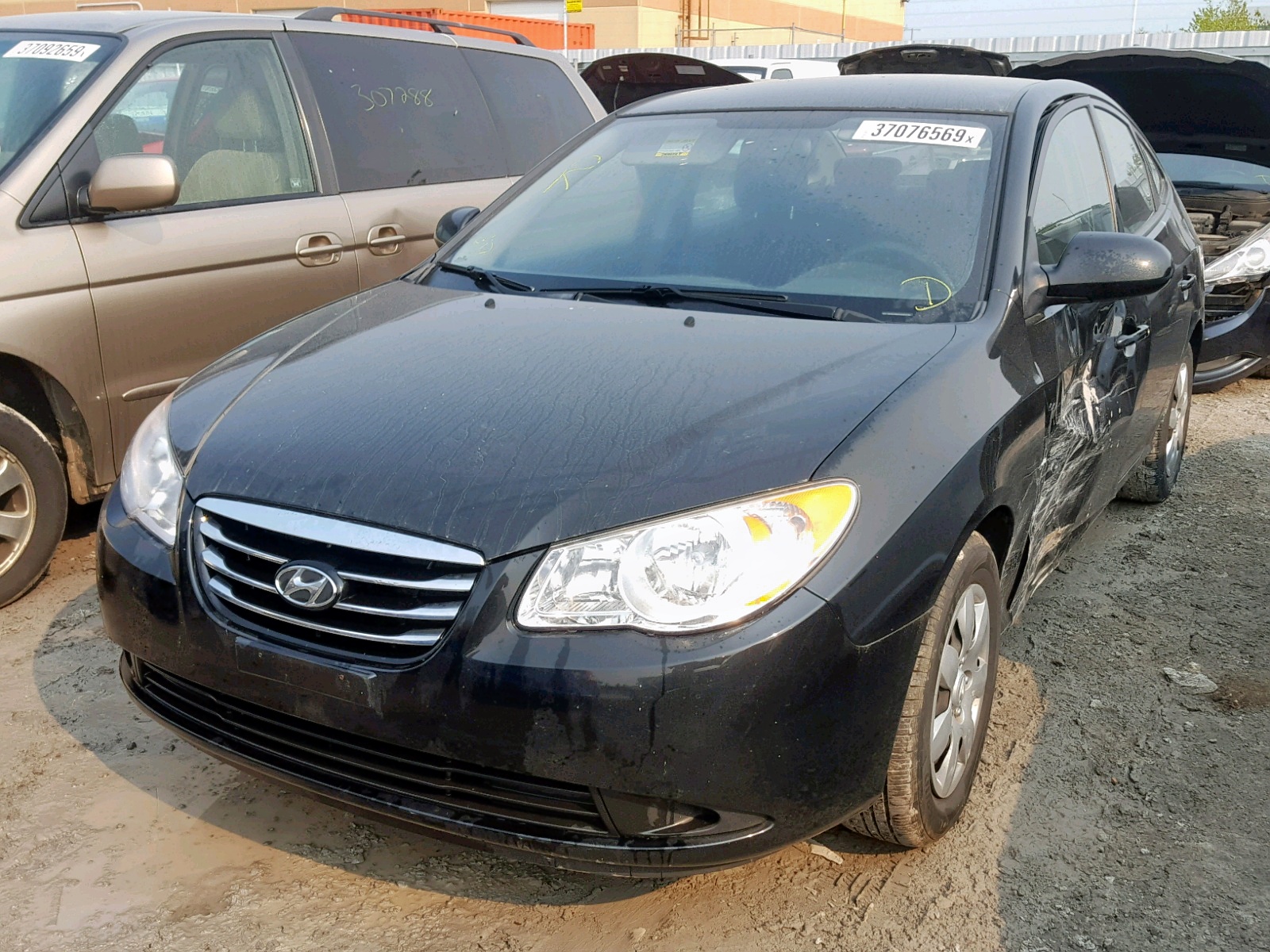 2010 HYUNDAI ELANTRA BLUE for Sale  ON  TORONTO  Vehicle at Copart