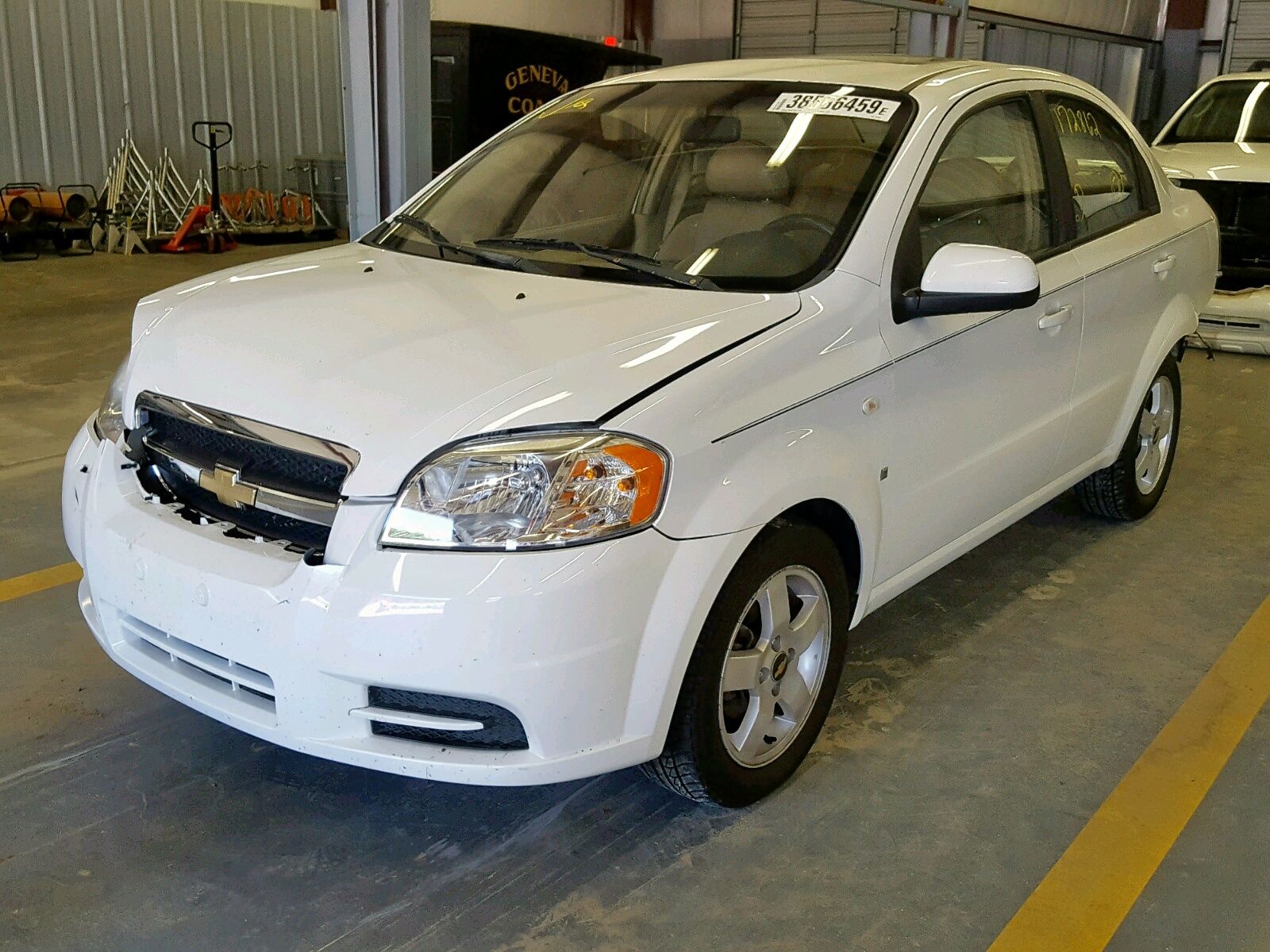 CHEVROLET AVEO LT 2007, KL1TG56647B058846 — Auto Auction Spot