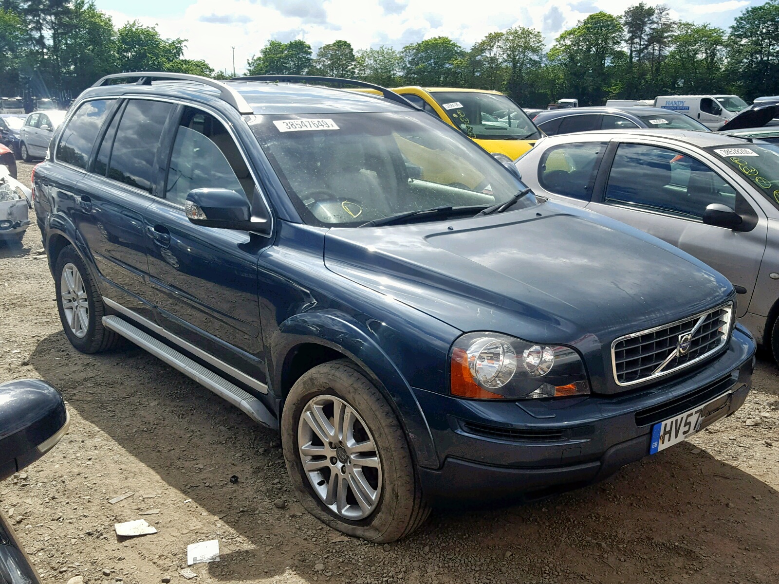 2007 VOLVO XC90 SE D5 for sale at Copart UK Salvage Car