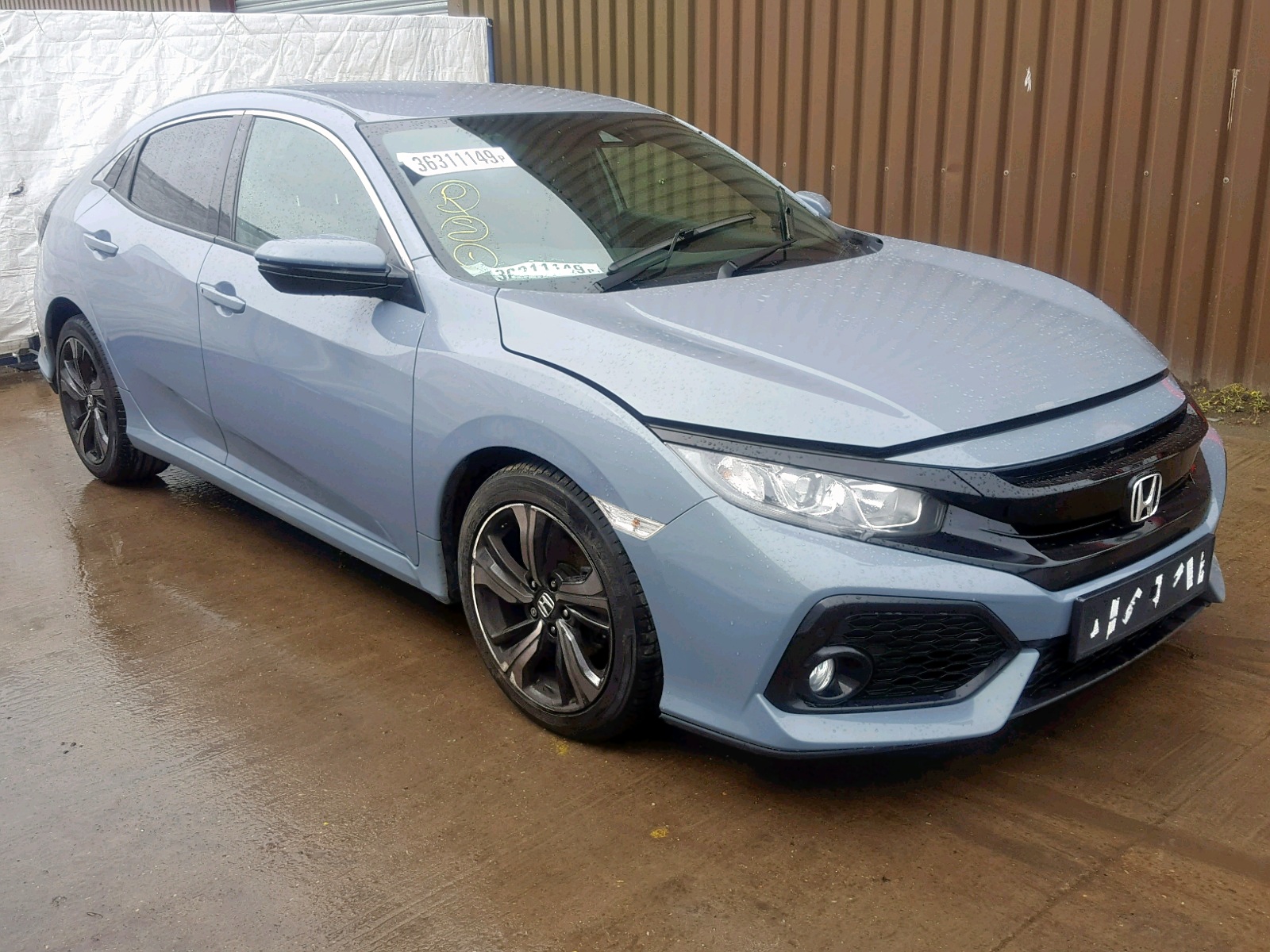 2017 HONDA CIVIC SR V for sale at Copart UK - Salvage Car Auctions