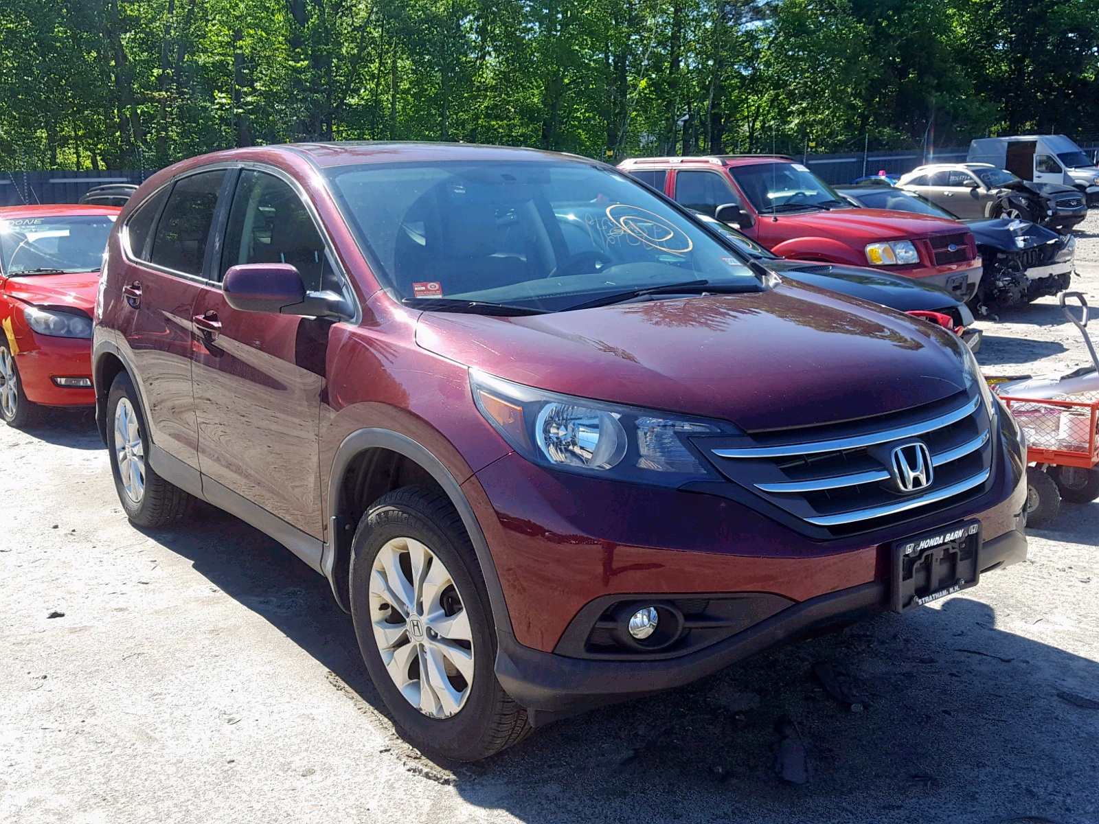 Honda Cr V Ex 2014 5j6rm4h54el115901 Auto Auction Spot