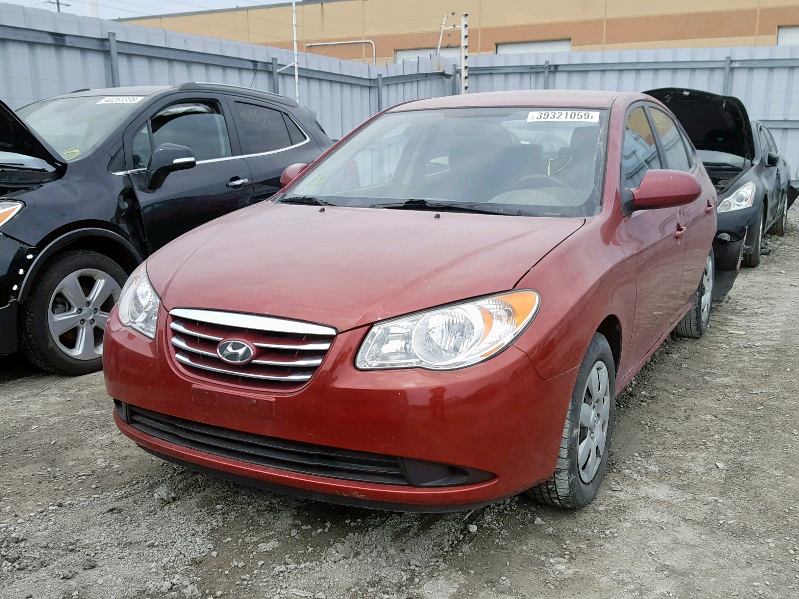 2010 HYUNDAI ELANTRA BLUE for Sale  ON  TORONTO  Vehicle at Copart