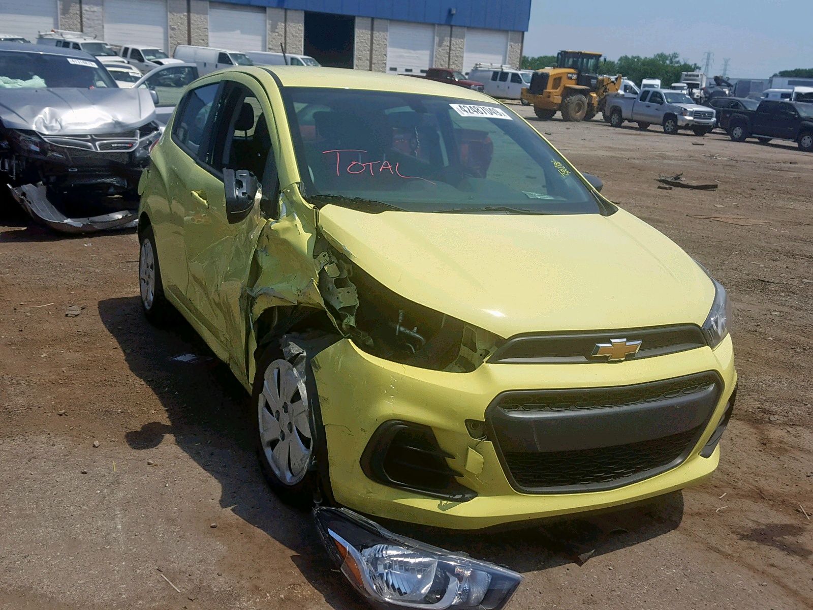 2017 Chevrolet Spark Ls VIN: KL8CB6SA6HC732118 Lot: 52283594