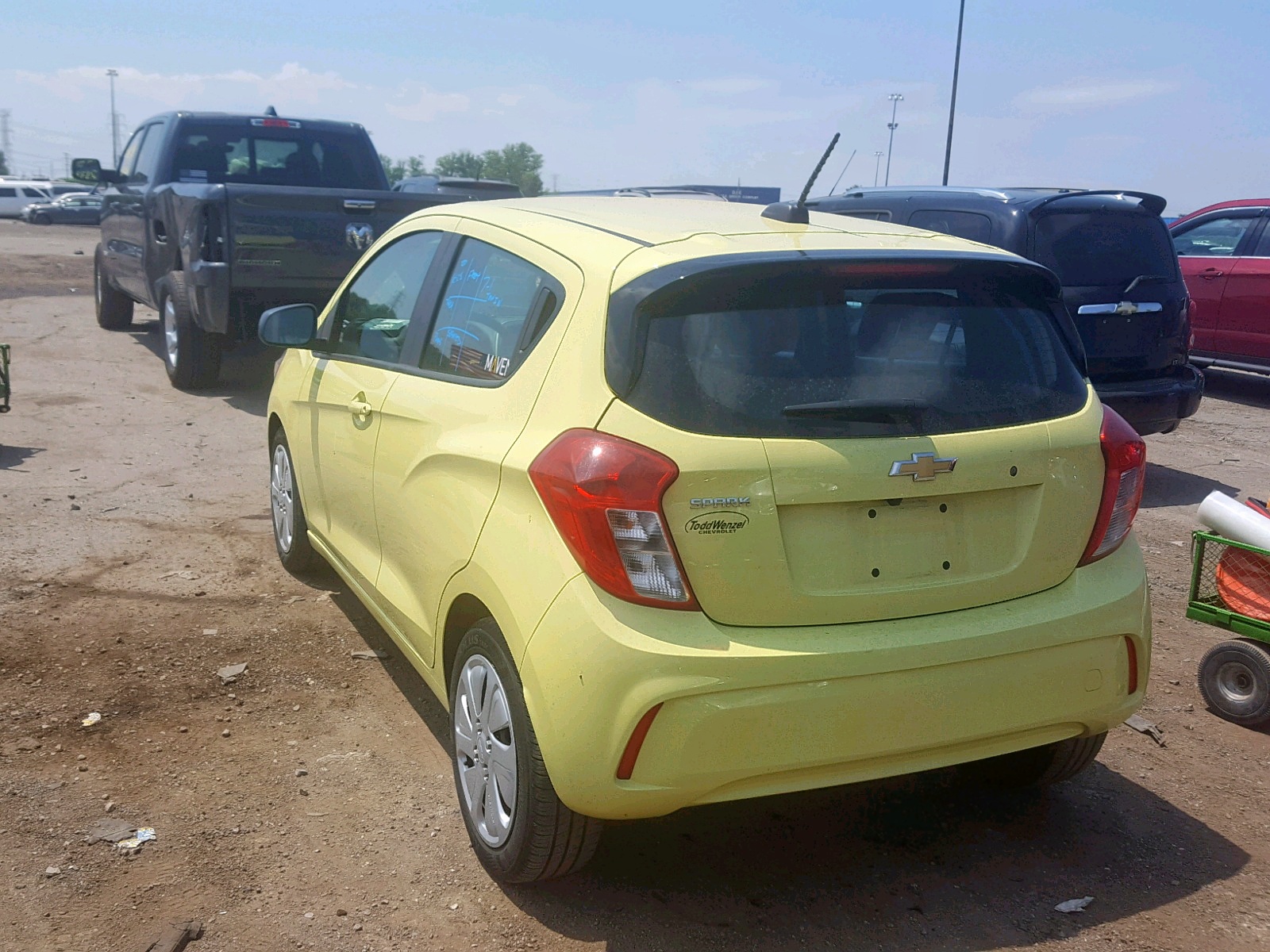 2017 Chevrolet Spark Ls VIN: KL8CB6SA6HC732118 Lot: 52283594