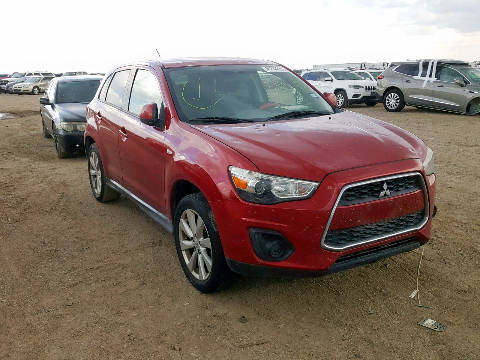 MITSUBISHI OUTLANDER 2015, 4A4AP3AU7FE004439 — Auto Auction Spot