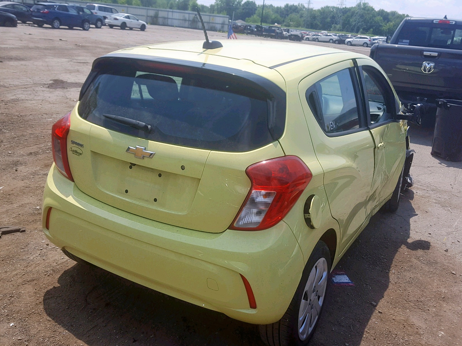 2017 Chevrolet Spark Ls VIN: KL8CB6SA6HC732118 Lot: 52283594