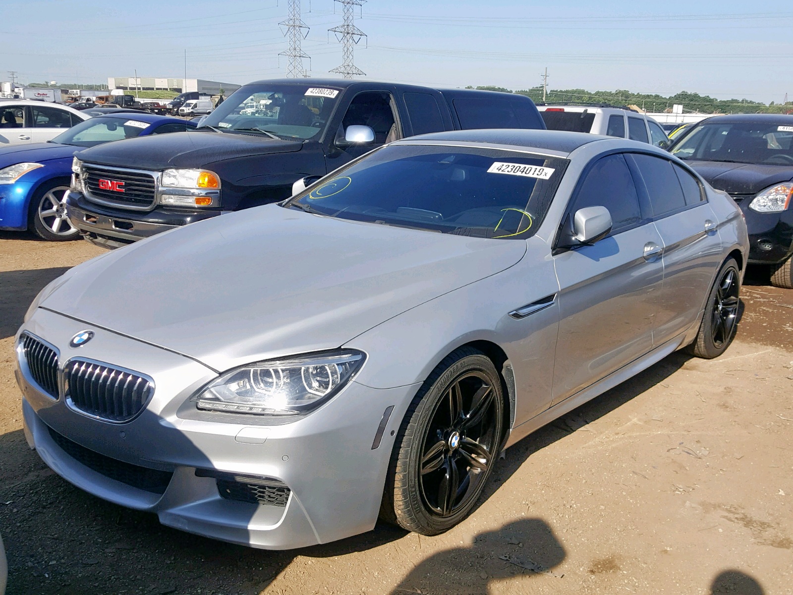 BMW 640 бронза матовый