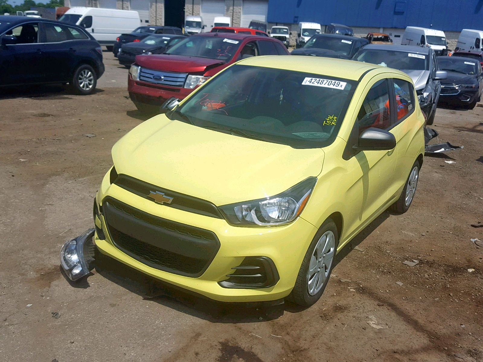 2017 Chevrolet Spark Ls VIN: KL8CB6SA6HC732118 Lot: 52283594