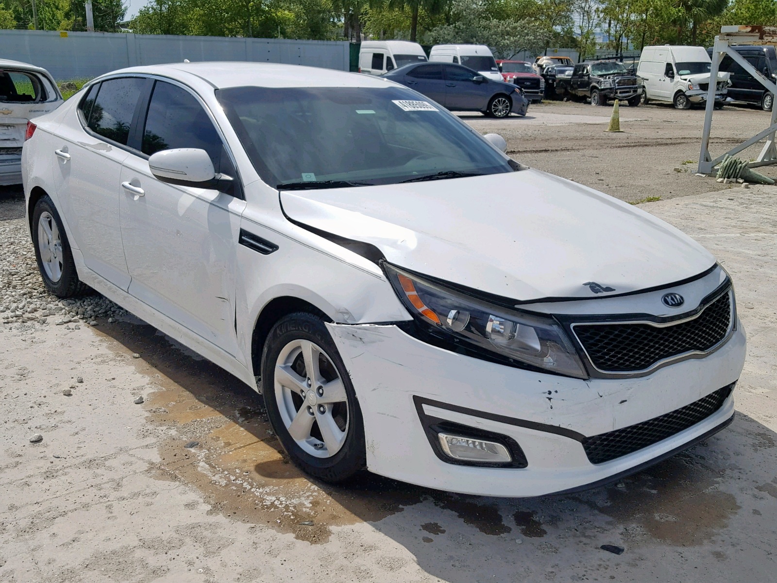 KIA OPTIMA LX 2014, 5XXGM4A7XEG291697 — Auto Auction Spot