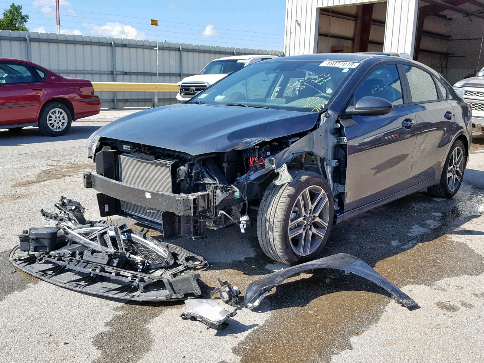 2019 Kia Forte Gt Line VIN: 3KPF34AD1KE073639 Lot: 77252083