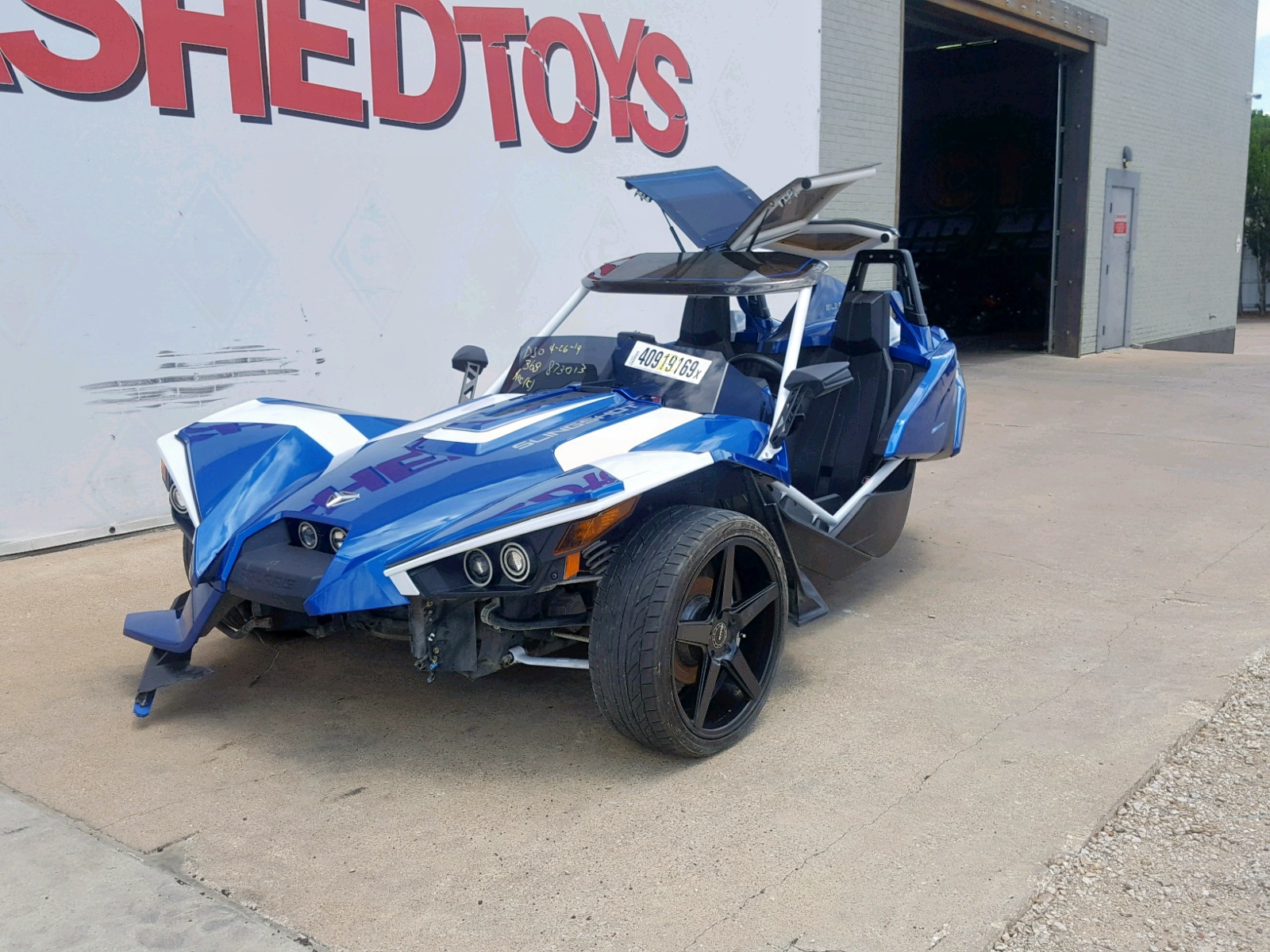 2016 POLARIS SLINGSHOT SL for Sale TX CRASHEDTOYS DALLAS Wed. Sep