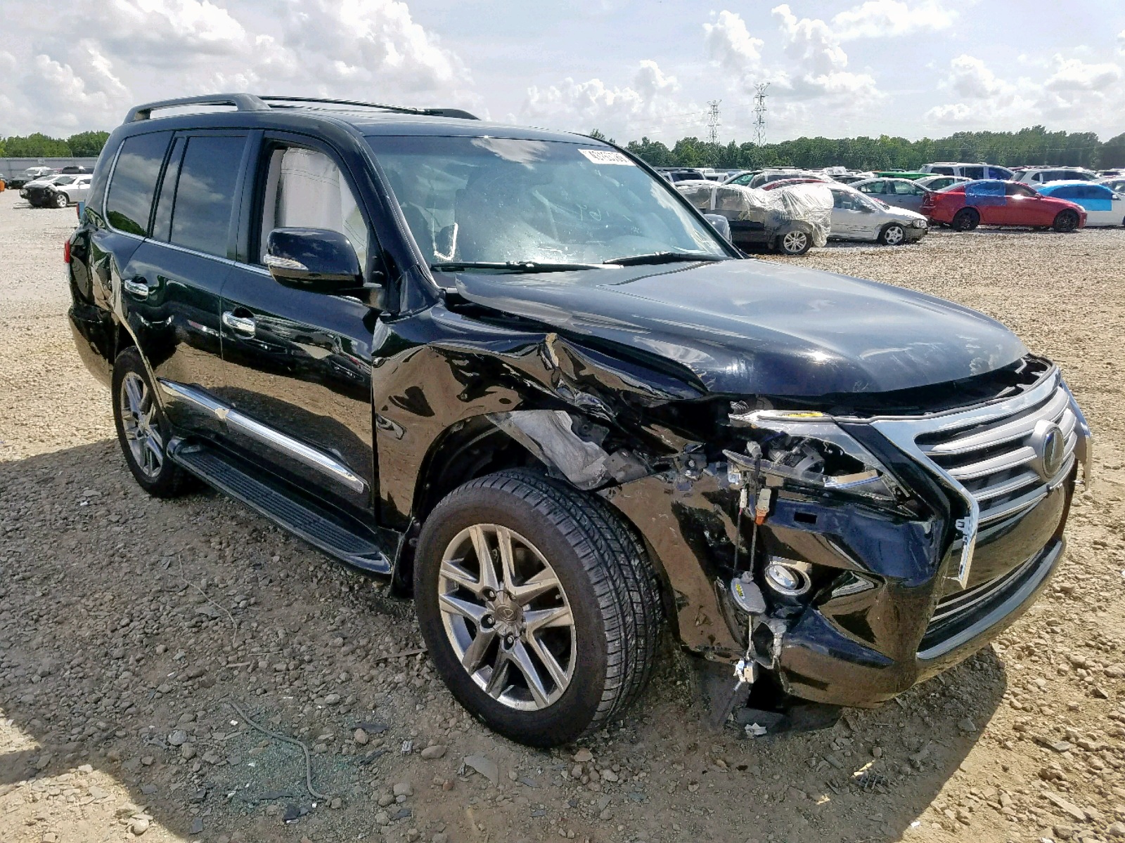 LEXUS LX 570 2014, JTJHY7AX6E4161465 — Auto Auction Spot