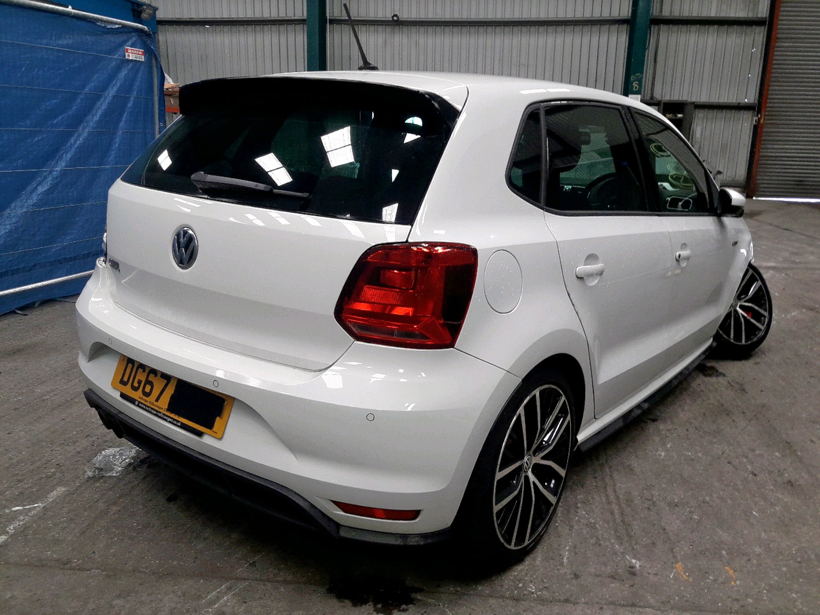 2017 VOLKSWAGEN POLO GTI for sale at Copart UK - Salvage Car Auctions