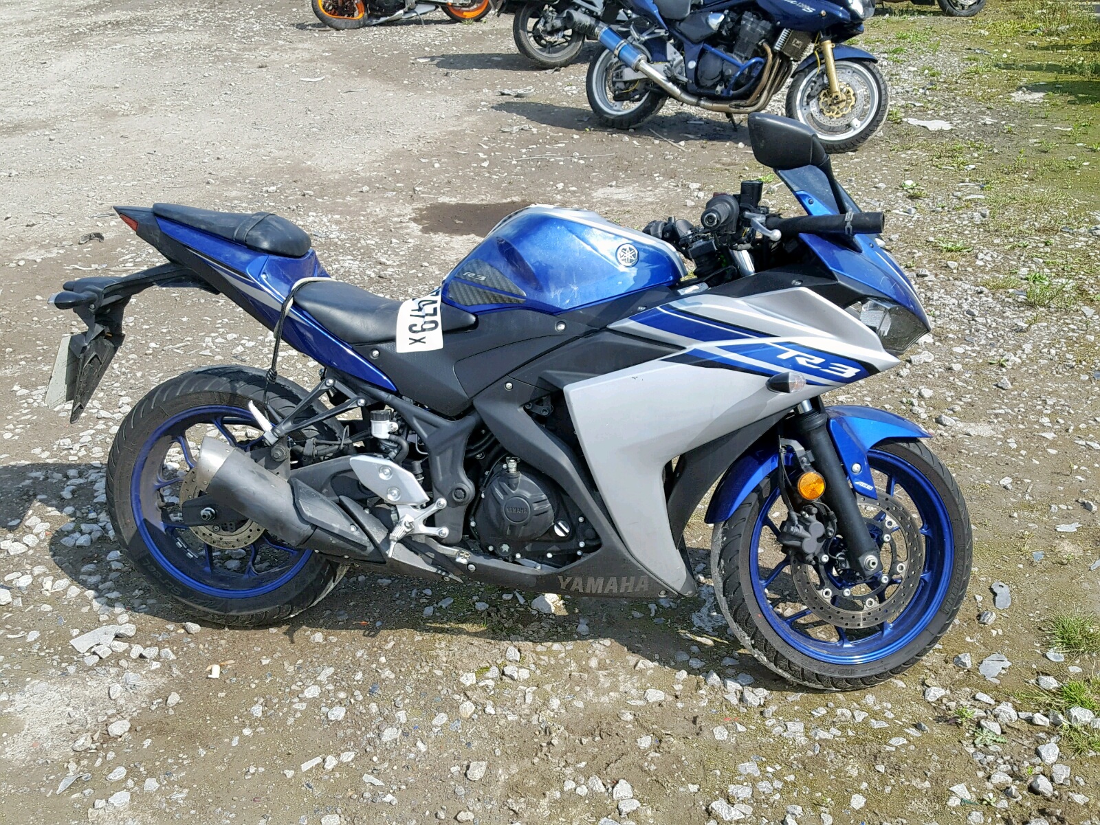 2017 YAMAHA YZF R3 ABS for sale at Copart UK - Salvage Car Auctions