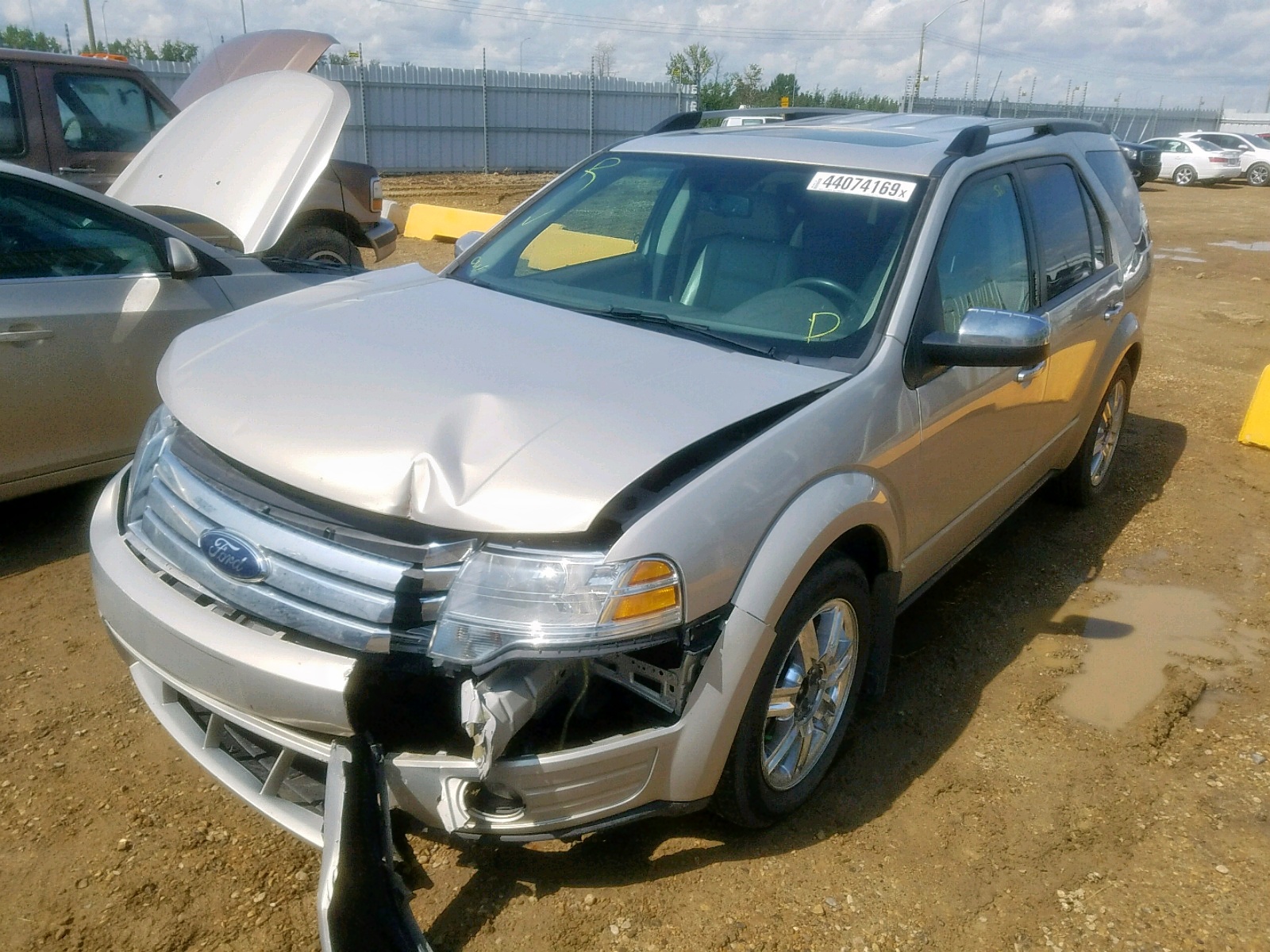 2009 FORD TAURUS X LIMITED for Sale AB EDMONTON Vehicle at Copart