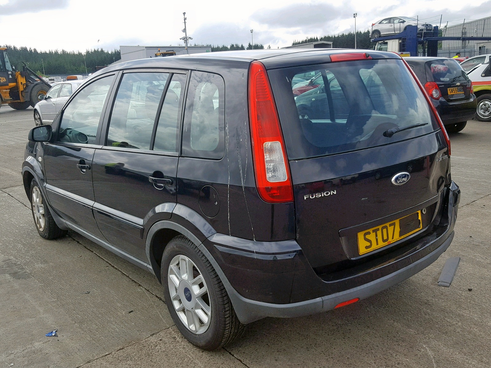 2007 FORD FUSION ZET for sale at Copart UK - Salvage Car Auctions