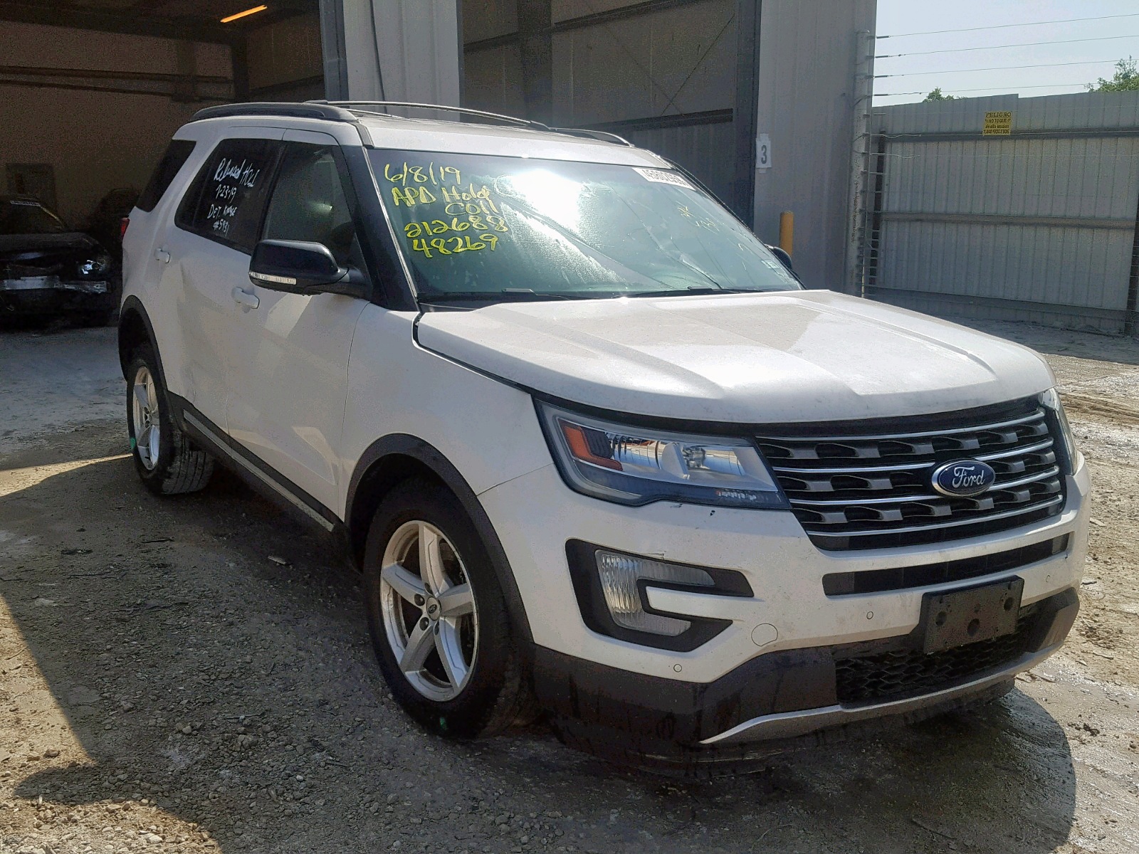 1FM5K8D87GGC94136 FORD EXPLORER 2016