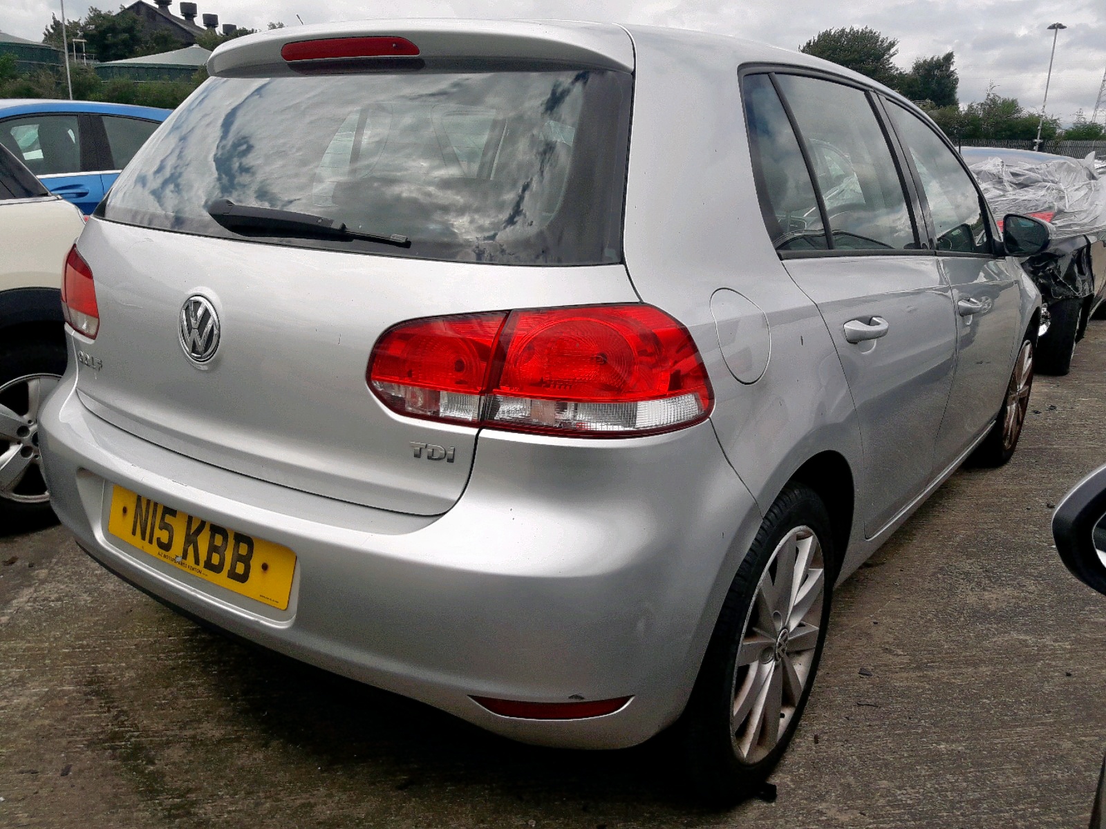 2010 VOLKSWAGEN GOLF S TDI for sale at Copart UK Salvage Car Auctions