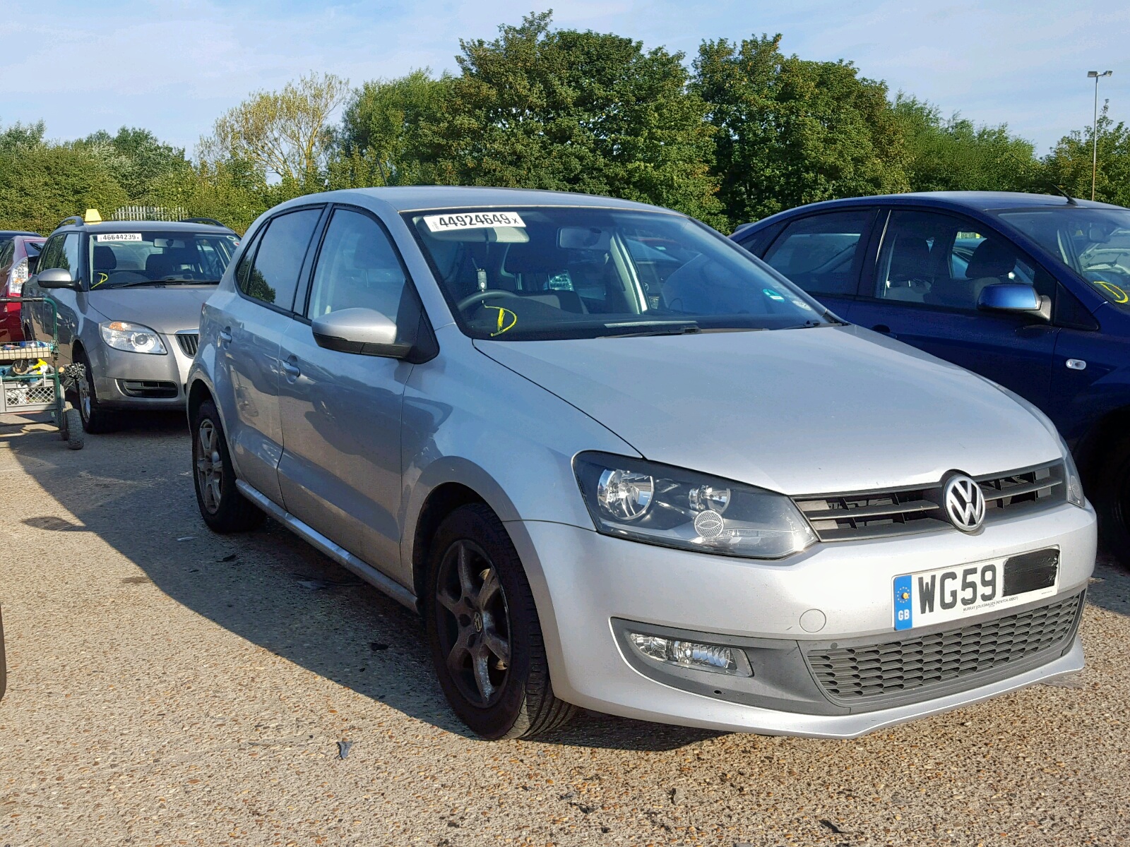 2009 VOLKSWAGEN POLO MODA for sale at Copart UK - Salvage Car Auctions