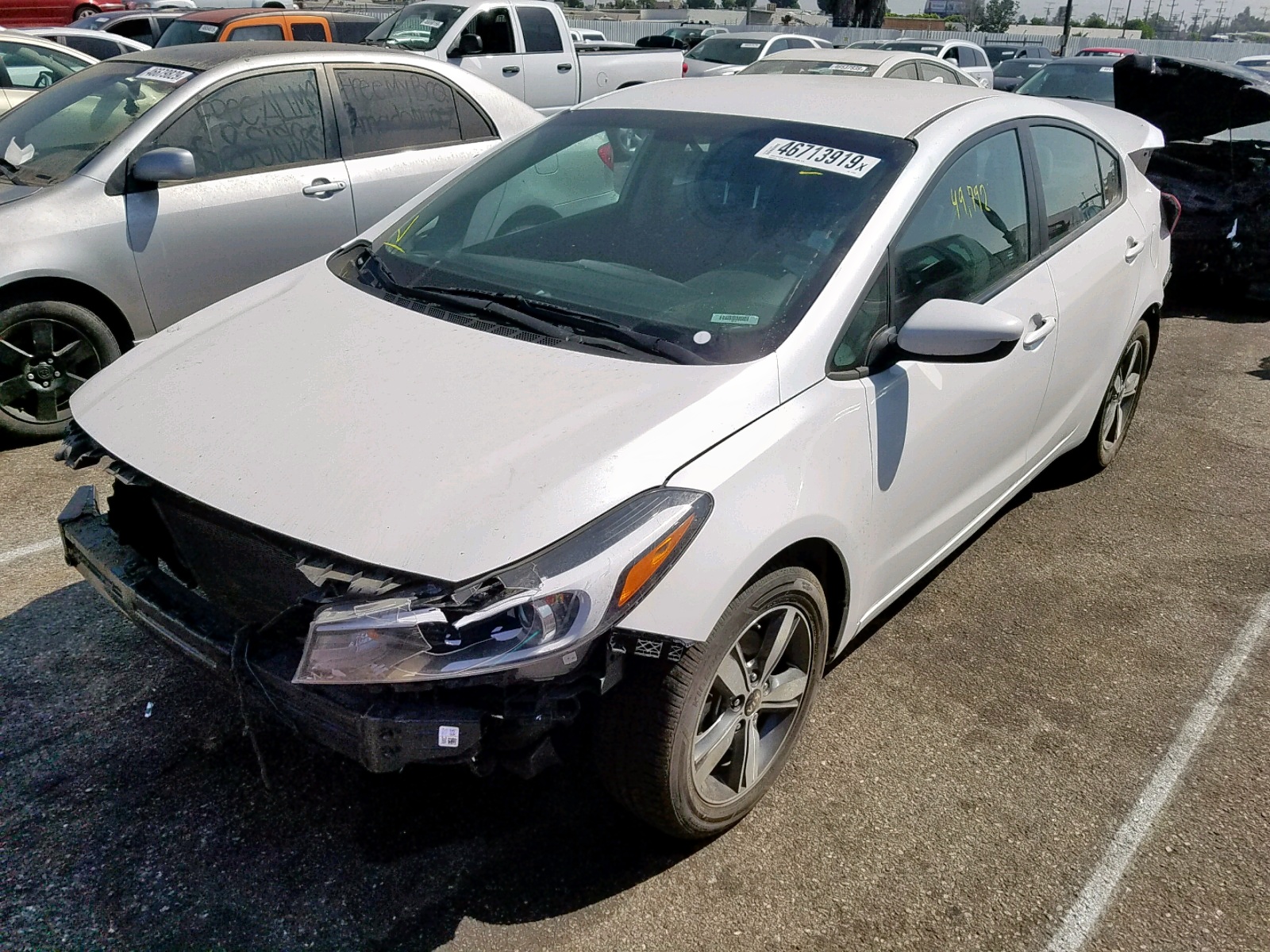 2018 Kia Forte Lx VIN: 3KPFL4A70JE173689 Lot: 46713919