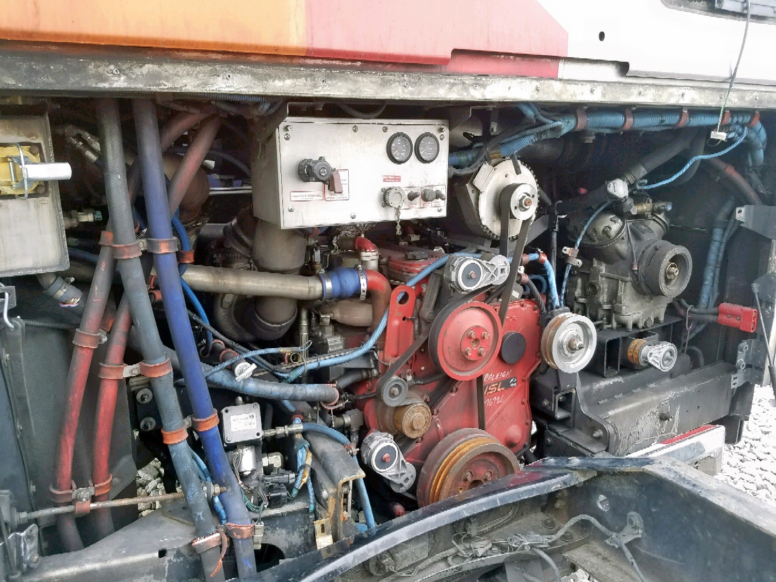 Gillig Bus Engine Compartment