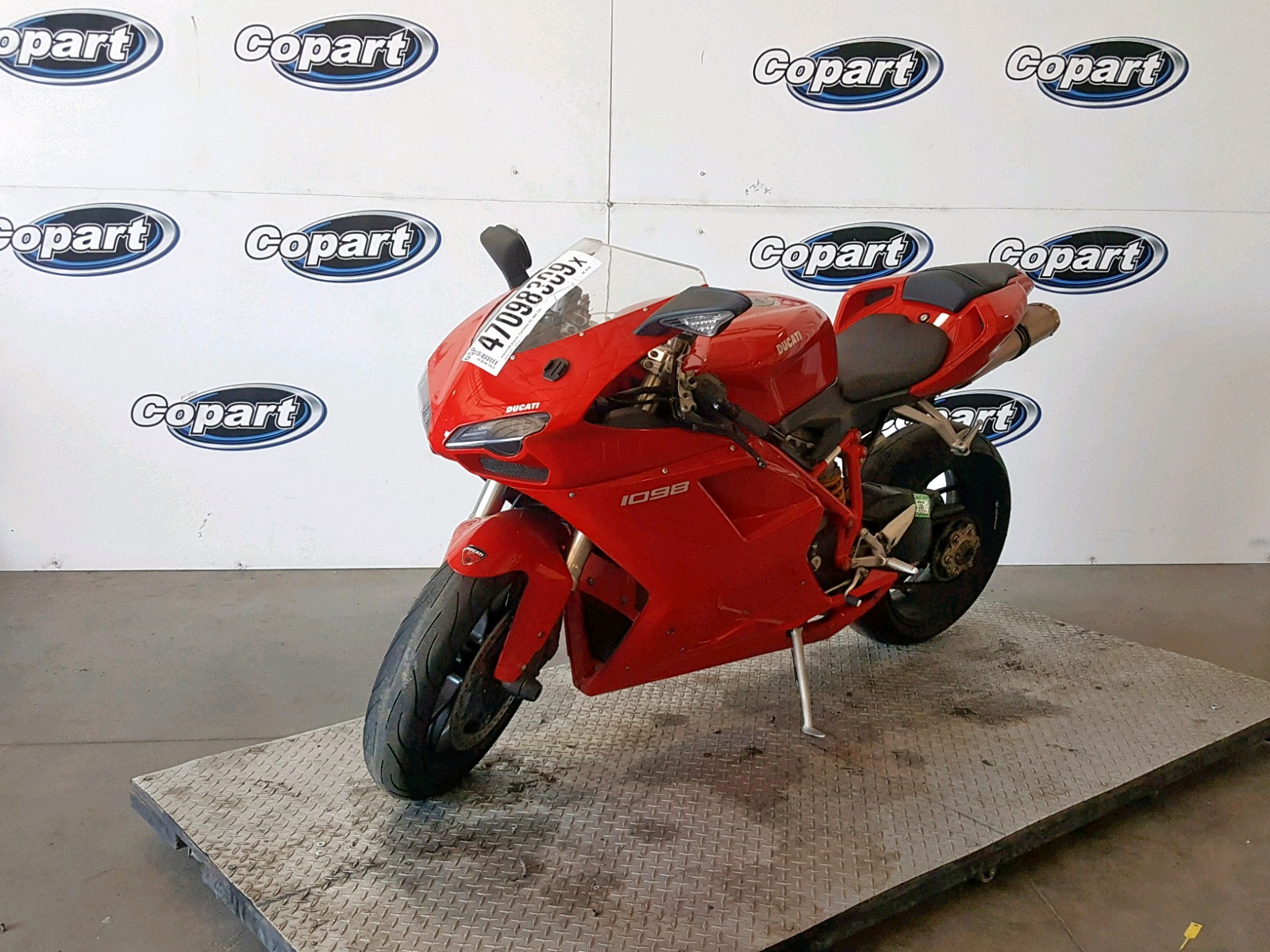 Ducati 1098 s на треке