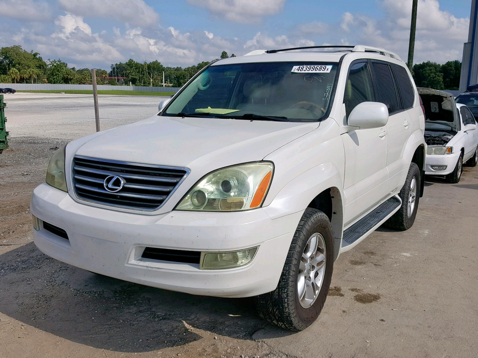 Lexus gx470 2007 черный