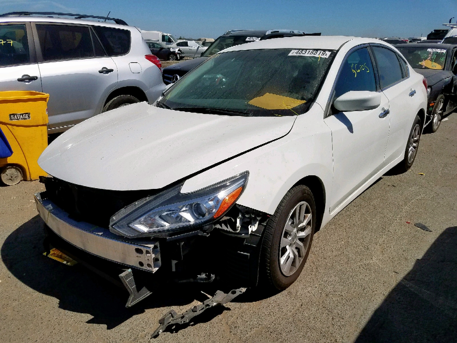 2017 Nissan Altima 2.5 VIN: 1N4AL3APXHN350443 Lot: 48318819