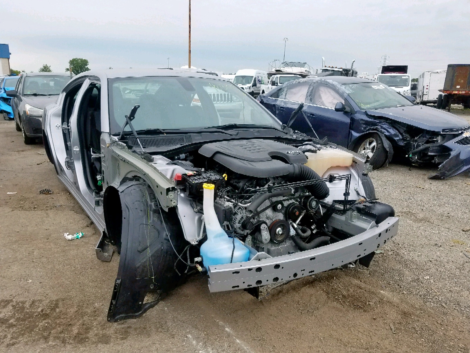 16 Dodge Charger Sx For Sale At Copart Woodhaven Mi Lot Salvagereseller Com