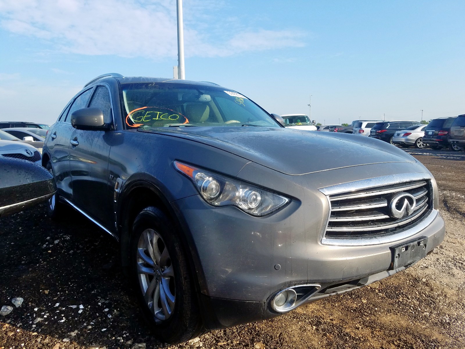 Infiniti Qx70 2014 Jn8cs1mu6em450332 Auto Auction Spot