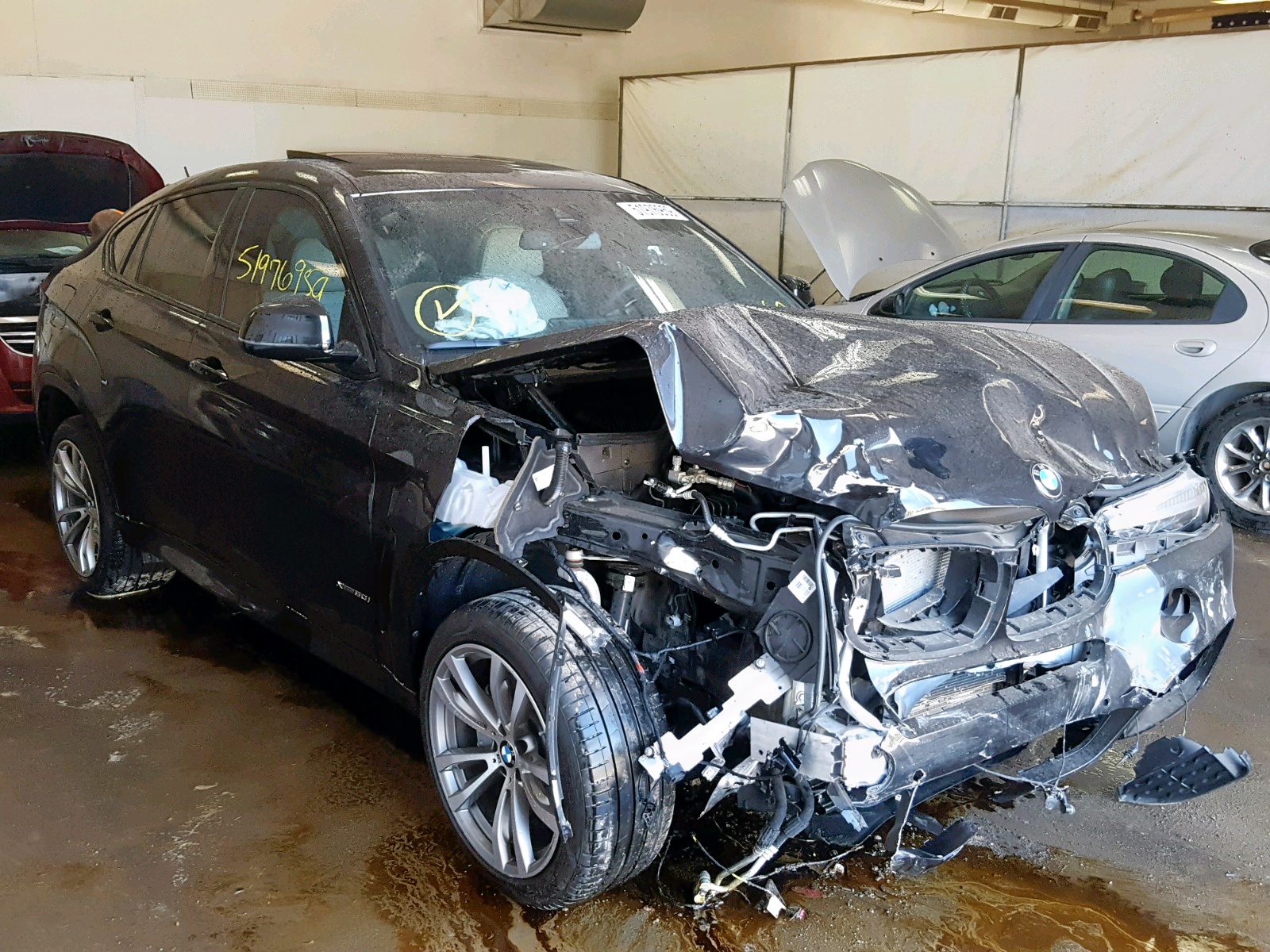 2019 Bmw X6 Xdrive5 For Sale At Copart Davison Mi Lot 51976959 Salvagereseller Com